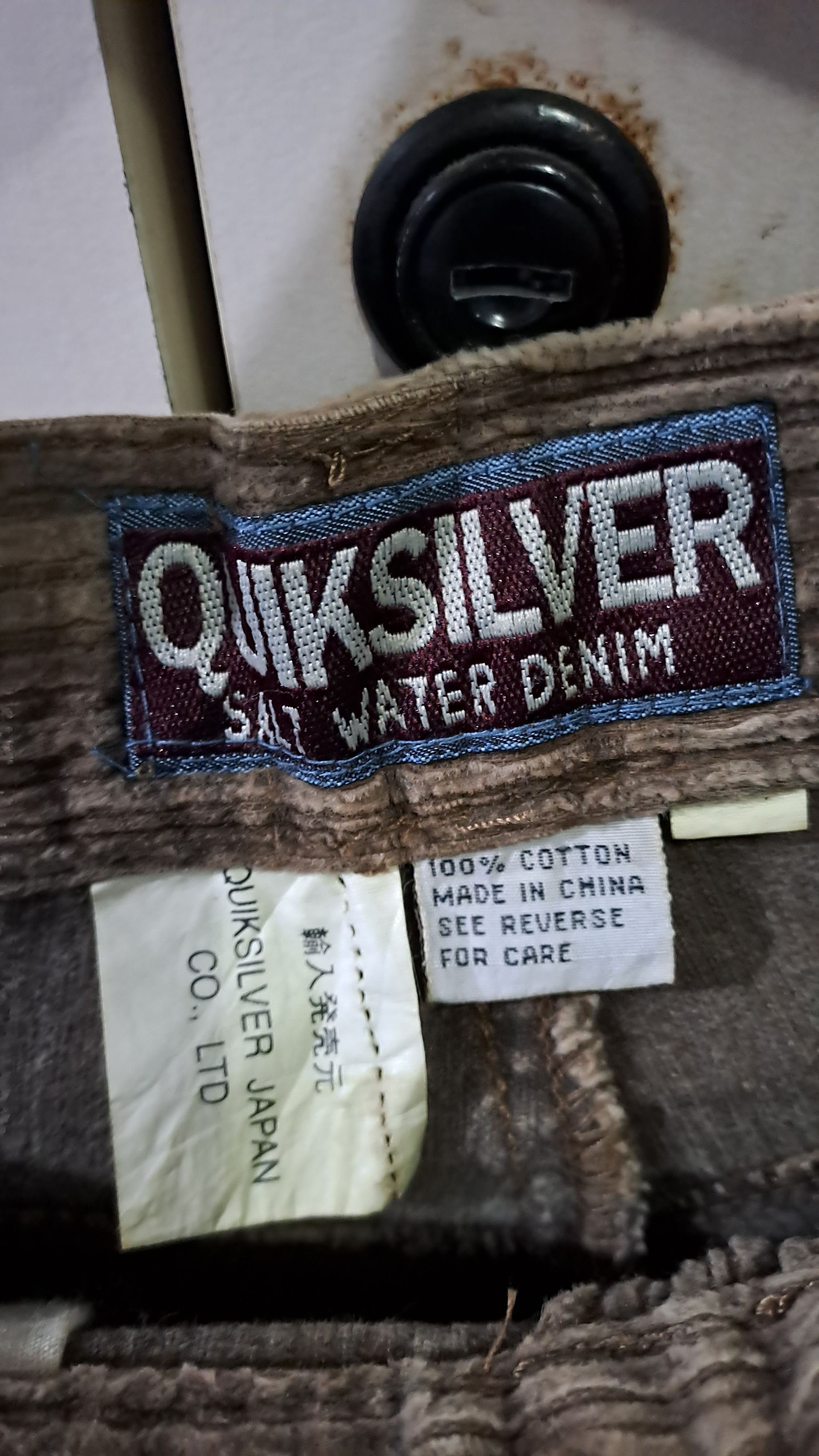 Quiksilver × Vintage Vintage Quiksilver Corduroy Longpants Size US 31 - 6 Thumbnail