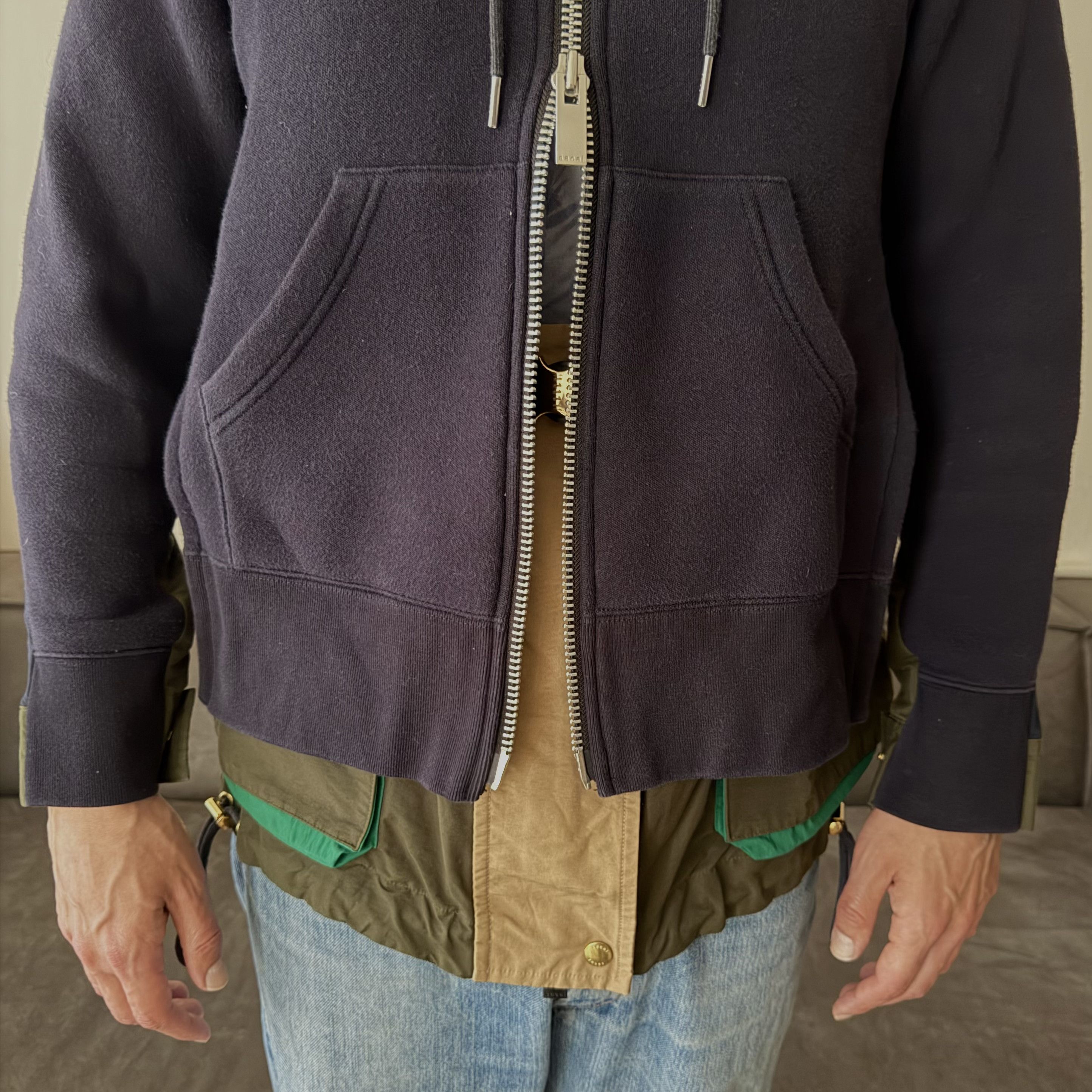 Sacai SACAI SPONGE HOODIE Size US M / EU 48-50 / 2 - 3 Thumbnail