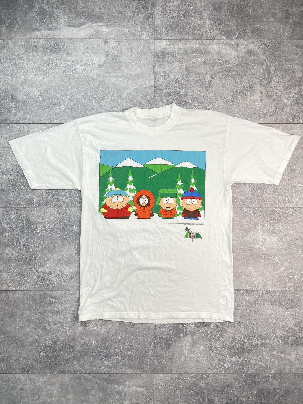 Vintage Vintage South Park 1998 Comedy Central T-shirt Size US L / EU 52-54 / 3 - 1 Thumbnail