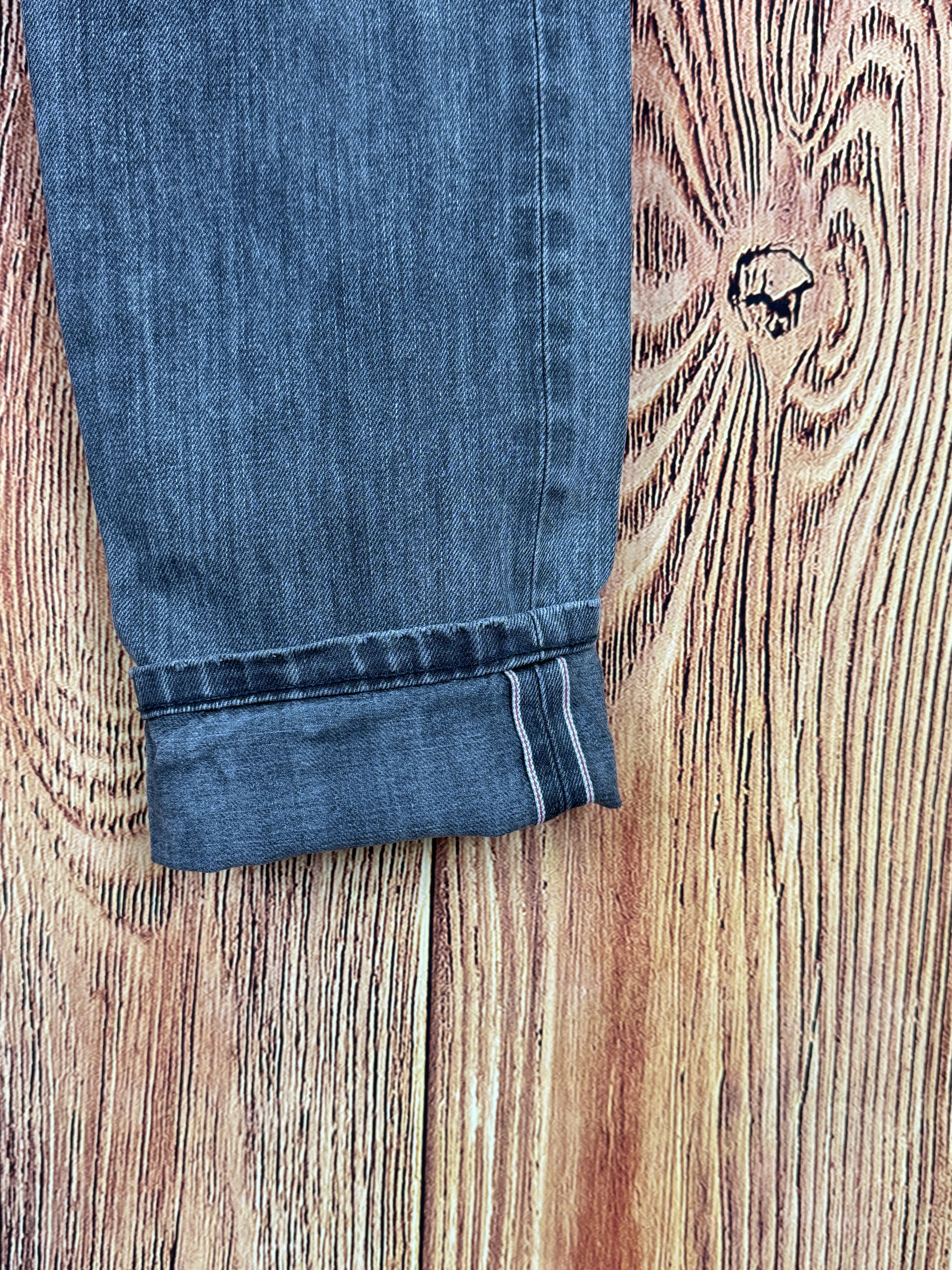 Han Kjobenhavn HAN Kjobenhavn Red Selvedge Denim Tapered Jeans Size US 32 / EU 48 - 4 Thumbnail