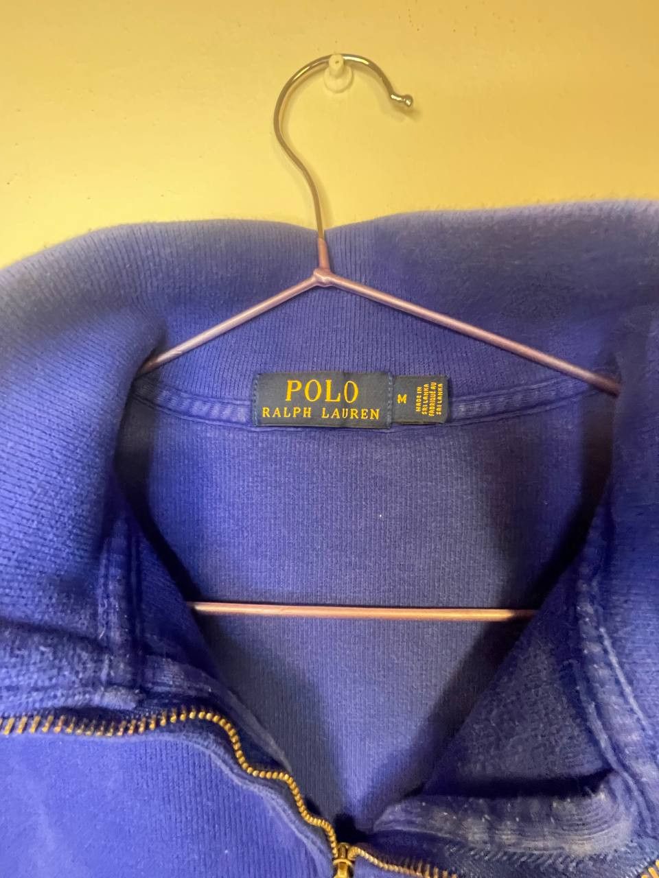 Polo Ralph Lauren Polo Ralph Lauren Men’s Cotton 1/4 Quarter Zip Pullover Size US M / EU 48-50 / 2 - 2 Thumbnail