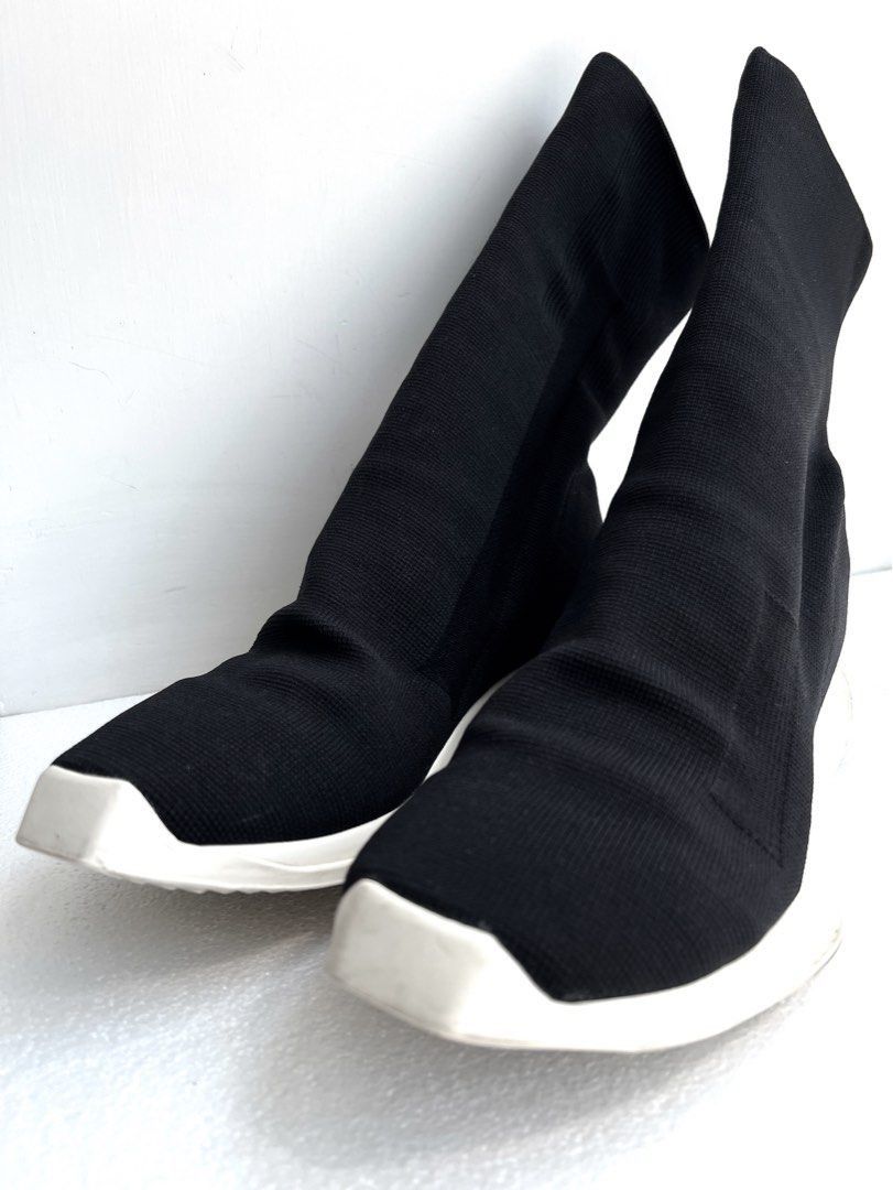 Rick Owens Drkshdw Rick Owens Drkshdw Runner Stretch Sock Short boots Size US 7 / EU 40 - 1 Thumbnail