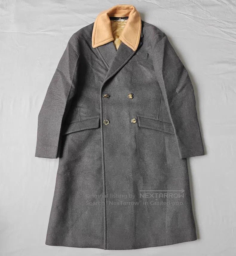 Valentino Valentino Wool double-breasted coat coat Size S / US 4 / IT 40 - 1 Thumbnail