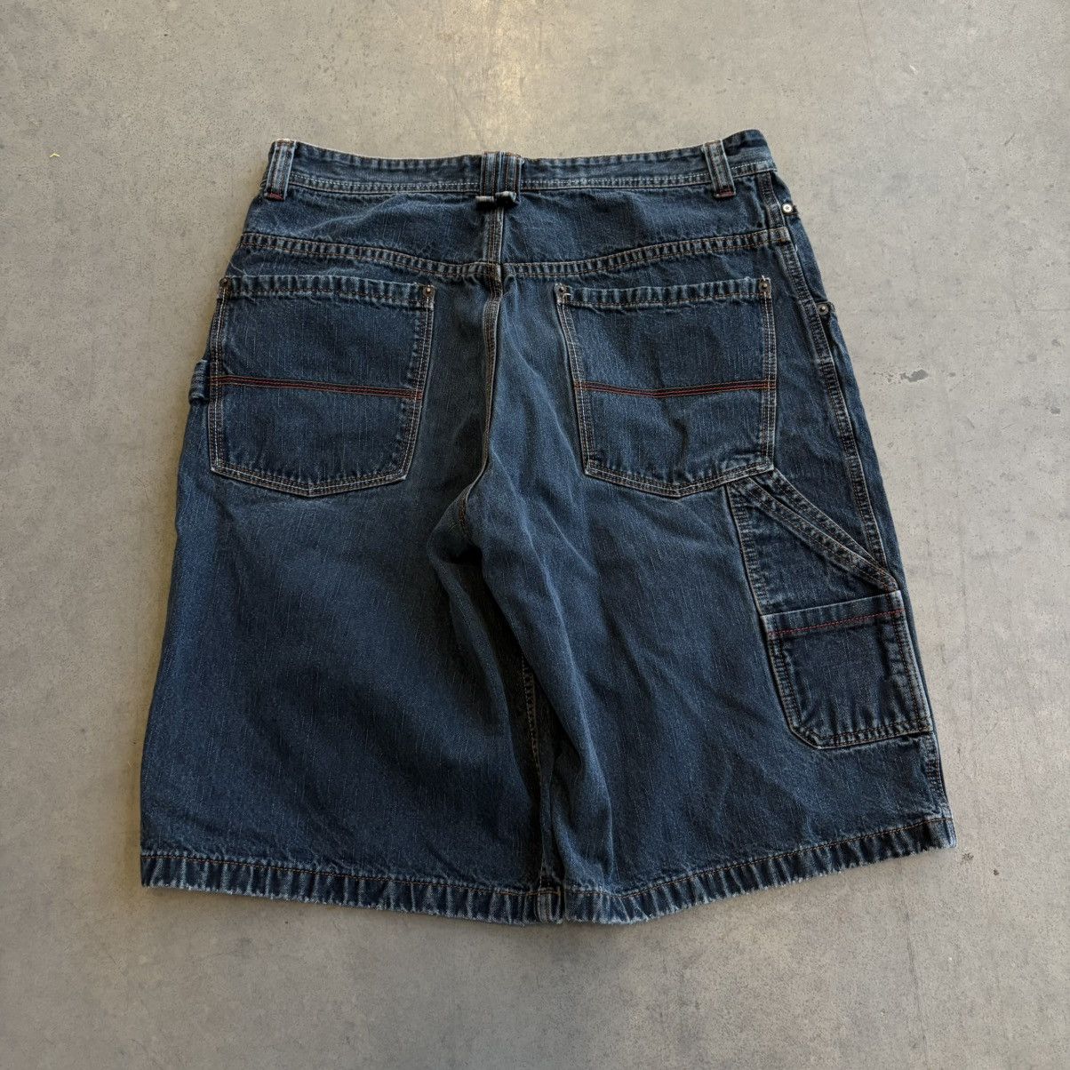 Wrangler Y2K Raider Jeans Co. Baggy Southpole Carpenter Shorts 34" Size US 34 / EU 50 - 4 Thumbnail