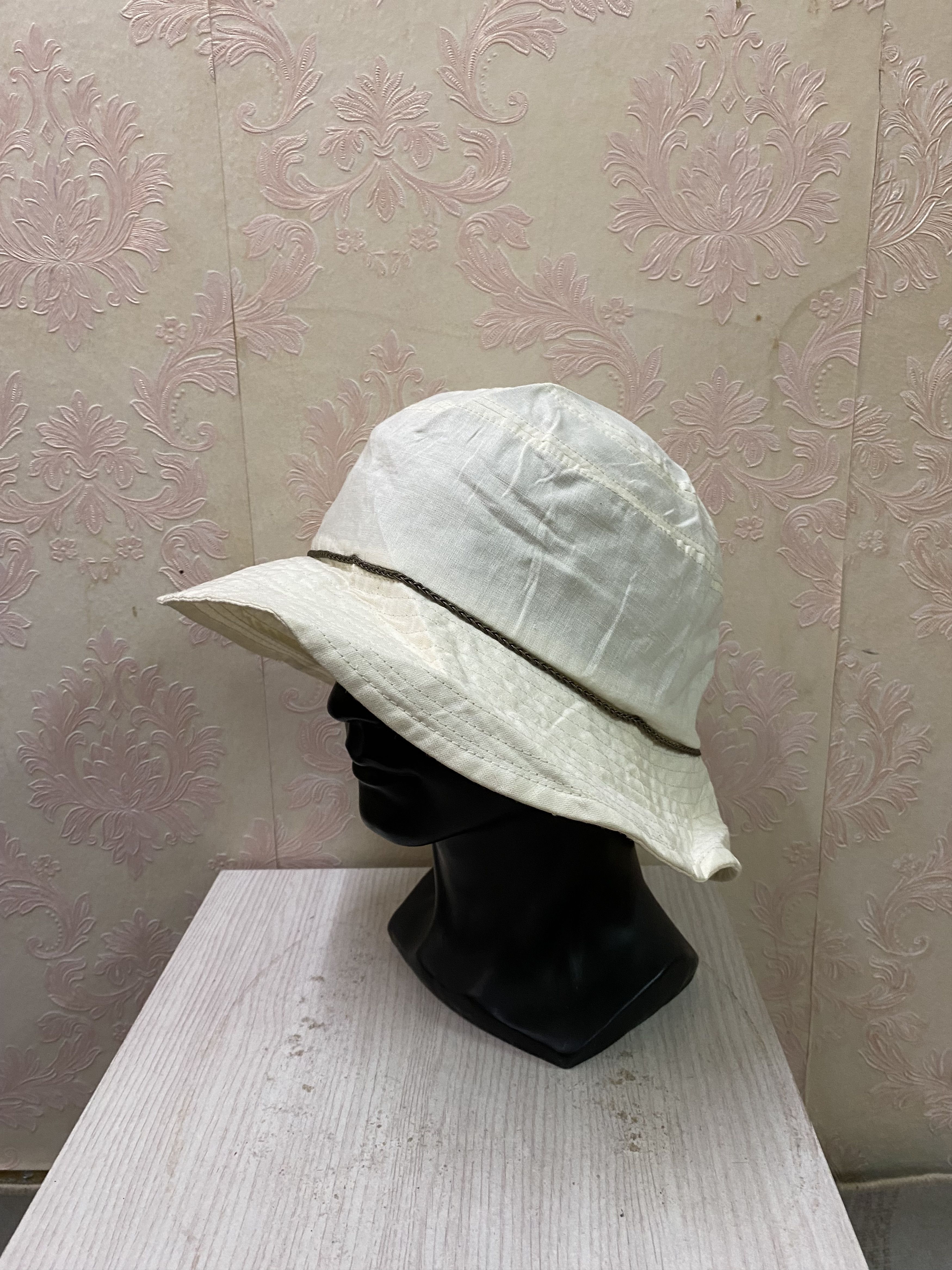 Pierre Cardin × Vintage Vintage Pierre Cardin Plain Bucket Hat Size ONE SIZE - 3 Thumbnail
