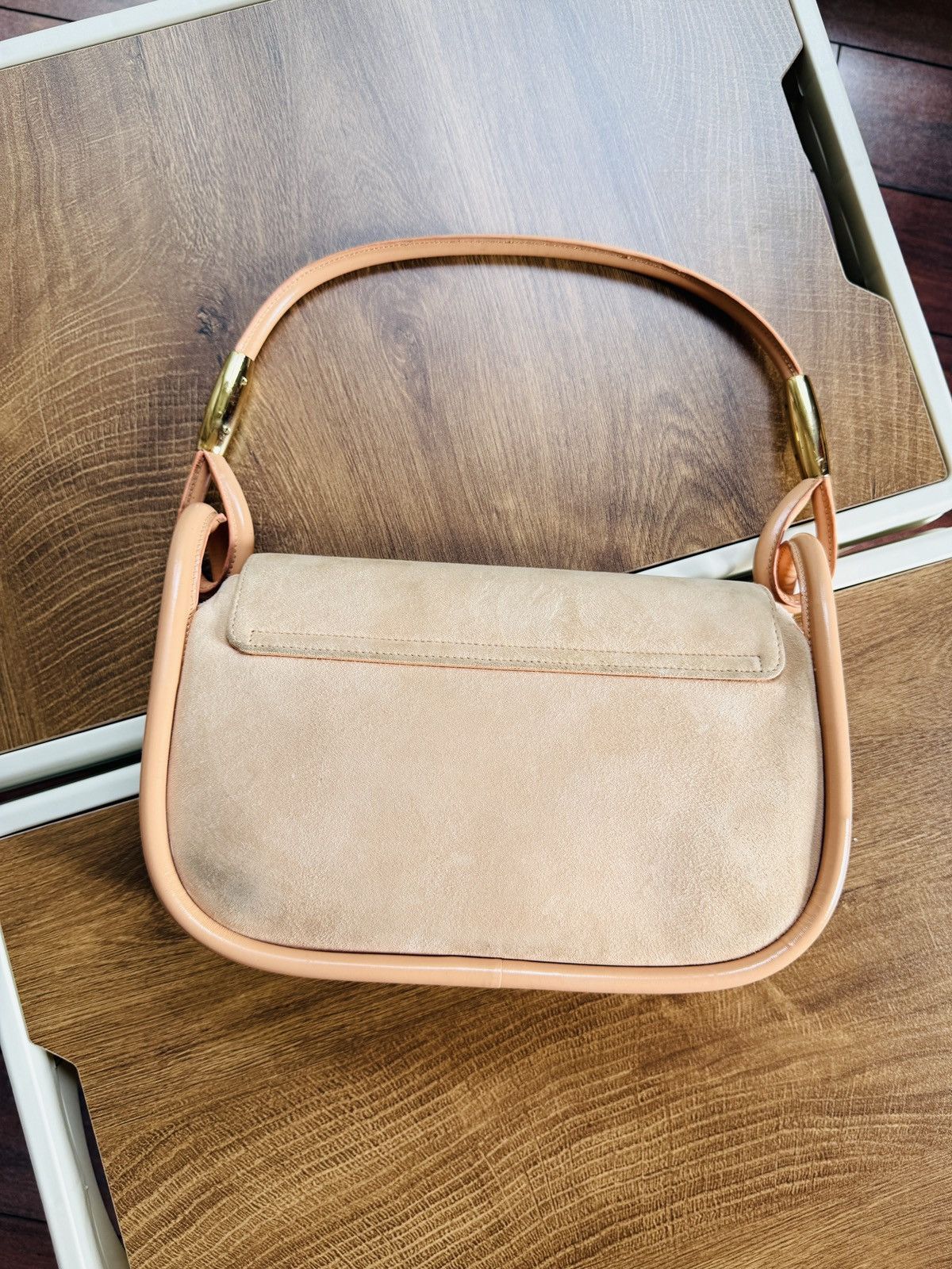 Gucci Gucci Suede Shoulder Bag Size ONE SIZE - 8 Thumbnail