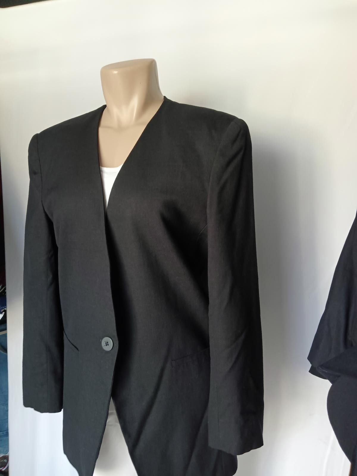 Jones New York Stylish Black Blazer by Jones New York Size 8 Size M / US 6-8 / IT 42-44 - 2 Thumbnail