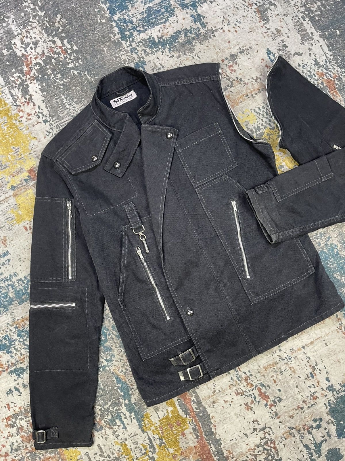 If Six Was Nine Seditioneries Six 666 Harajaku Bondage Punk Jacket Size US S / EU 44-46 / 1 - 4 Thumbnail
