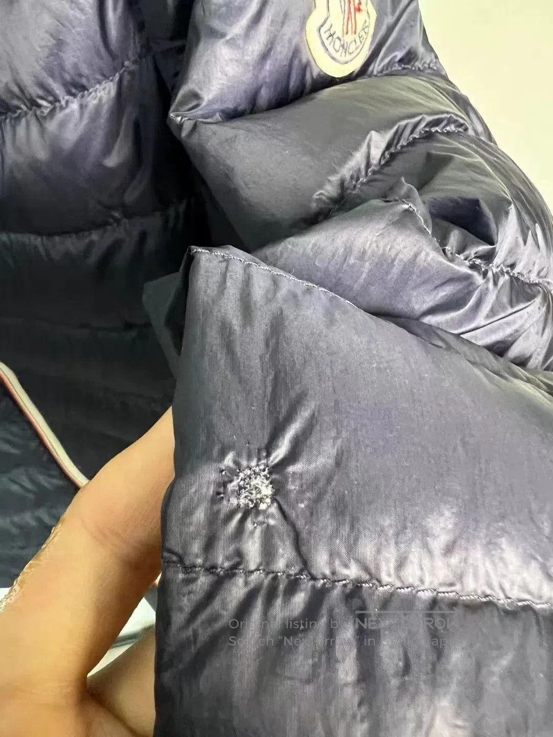 Moncler lightweight moncler down jacket in dark color. Size US XS / EU 42 / 0 - 4 Thumbnail