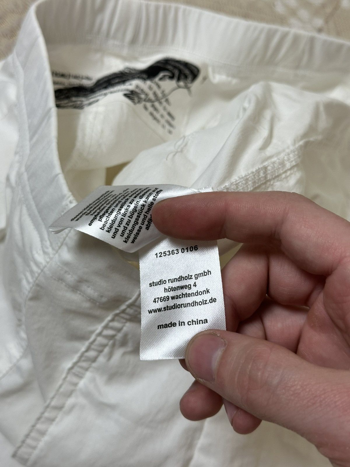 Rundholz 🔥 Rundholz Black Label Vintage White Pants Trousers Size 27" / US 4 / IT 40 - 7 Thumbnail