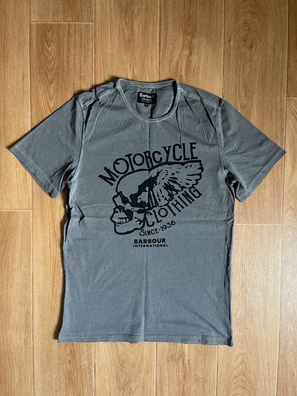 Barbour Barbour International Motorcycle casual streetwear tee Size US M / EU 48-50 / 2 - 2 Thumbnail