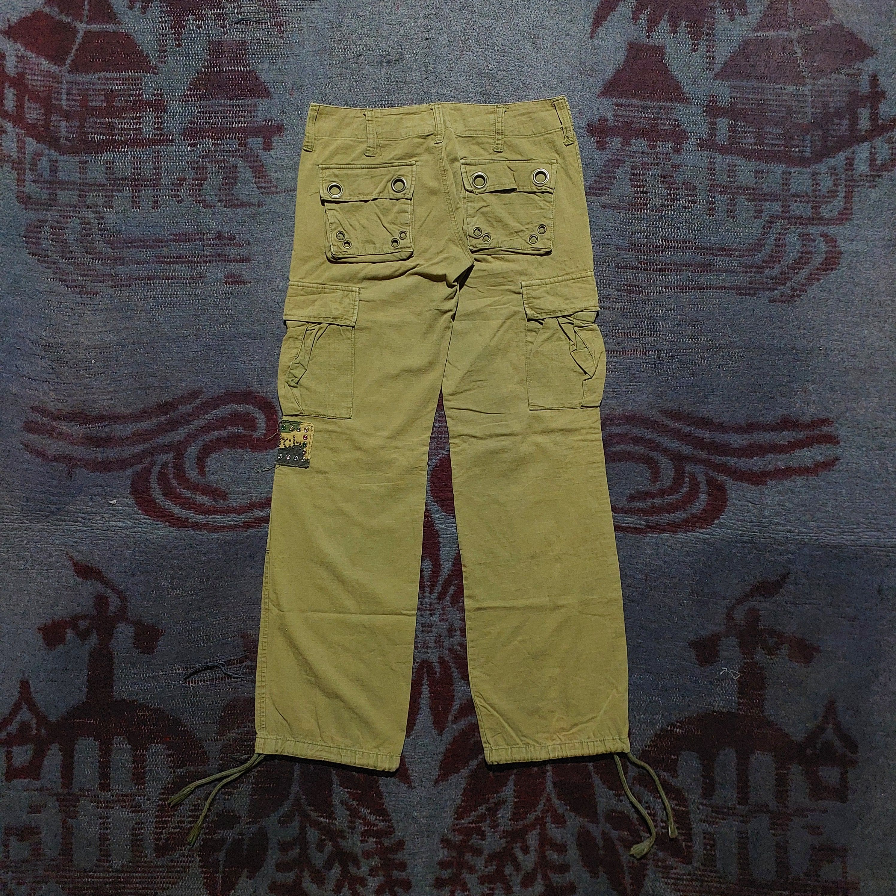 GOA Snatch Jeans #03614 Japanese cargo pants Size US 29 - 2 Thumbnail
