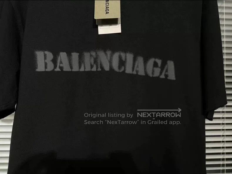 Balenciaga Balenciaga SS24 Logo Short Sleeve T-Shirt. Size US XS / EU 42 / 0 - 2 Thumbnail