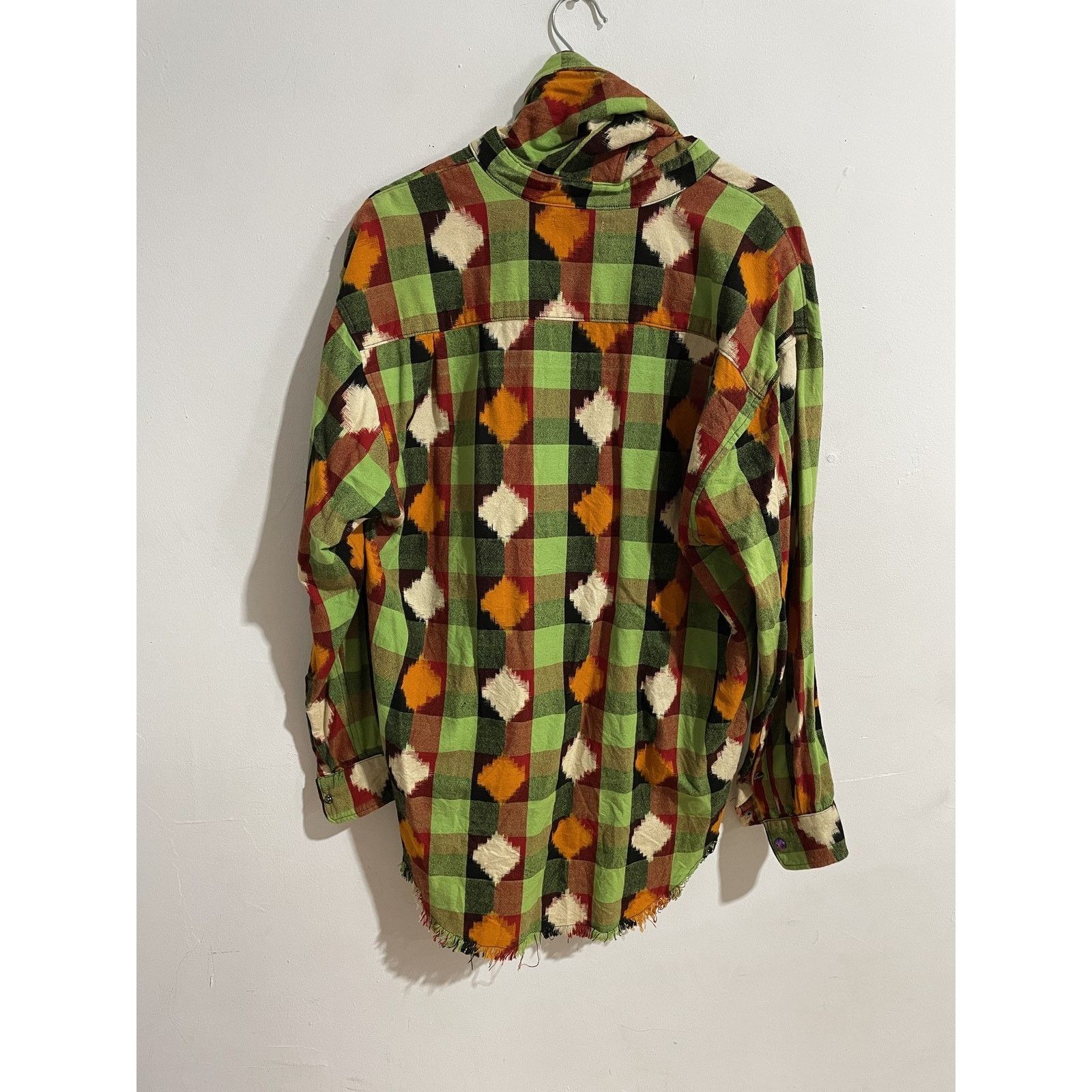 Bossi Sportswear BOSSI HOODED BUTTON UP FLANNEL SIZE LARGE PREOWNED Size US L / EU 52-54 / 3 - 2 Thumbnail