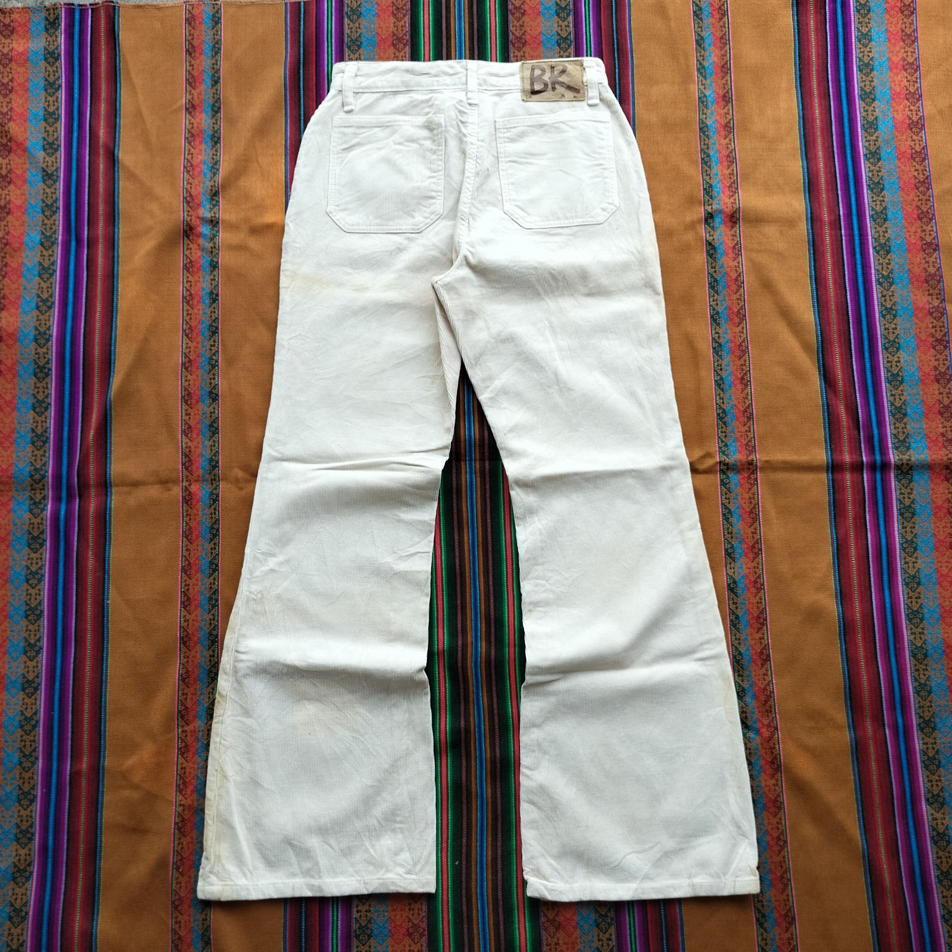 Vintage Vintage BR front pocket flare corduroy pants Size 27" / US 4 / IT 40 - 2 Thumbnail