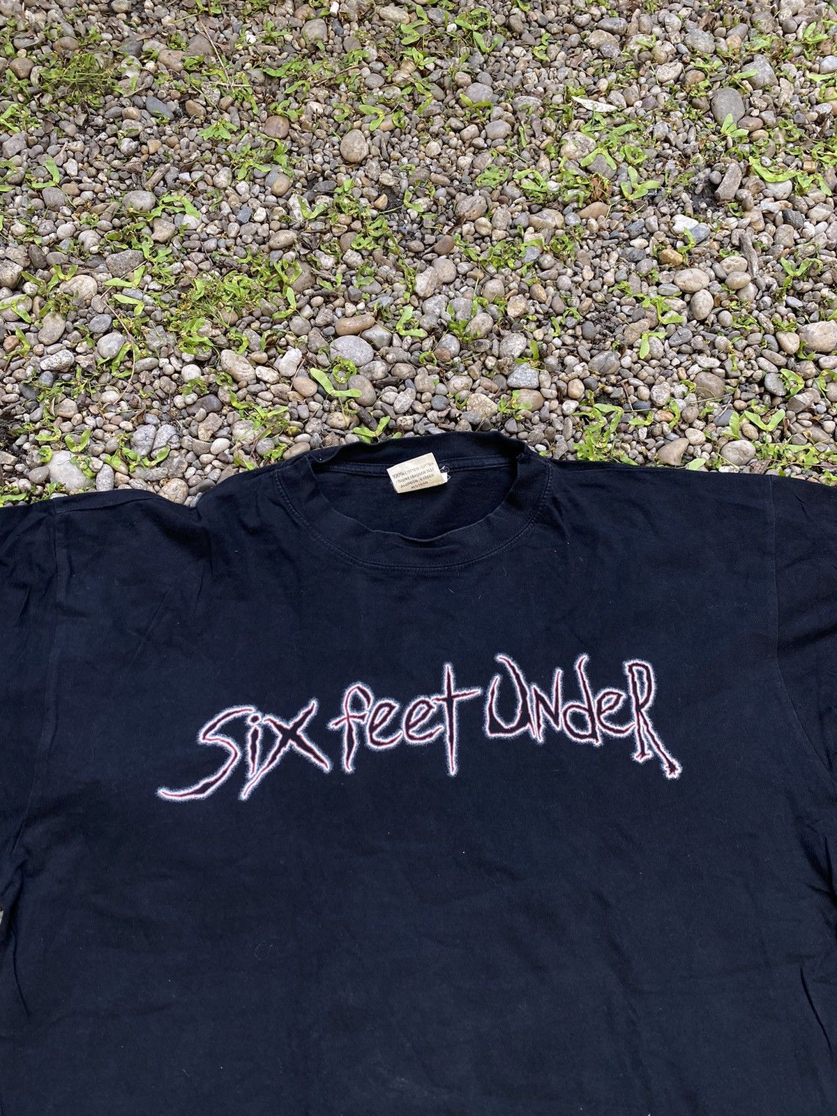 Band Tees × Vintage Vintage 2000 Six Feet Under Tour T-Shirt Size US XL / EU 56 / 4 - 3 Thumbnail