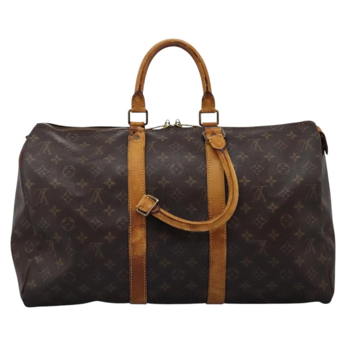 Louis Vuitton LOUIS VUITTON Monogram Keepall 45 Boston Bag M41428 Size ONE SIZE - 3 Thumbnail