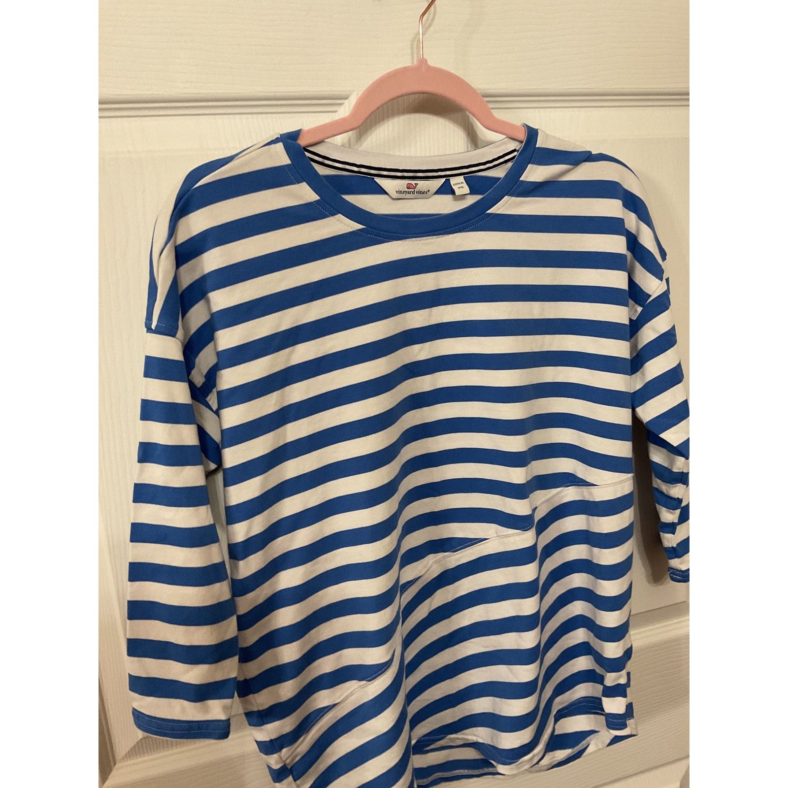 Vineyard Vines Vineyard Vines Striped Pieced Deluxe 3/4 Sleeves Tee, XS Size XS / US 0-2 / IT 36-38 - 2 Thumbnail