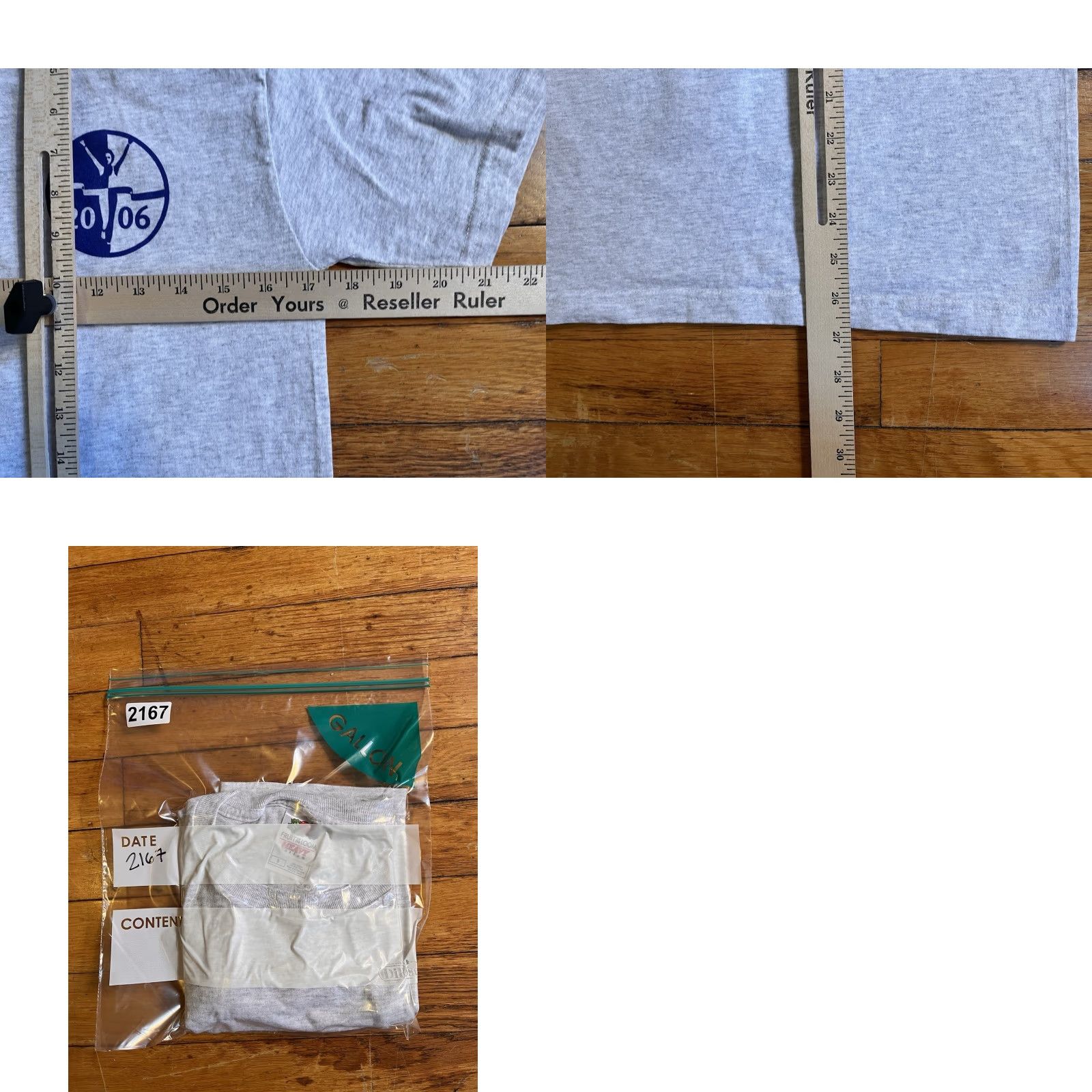 Fruit Of The Loom VINTAGE Merril Lynch Marathon 2006 Shirt Men’s Small Grey Y2K Size US S / EU 44-46 / 1 - 8 Thumbnail