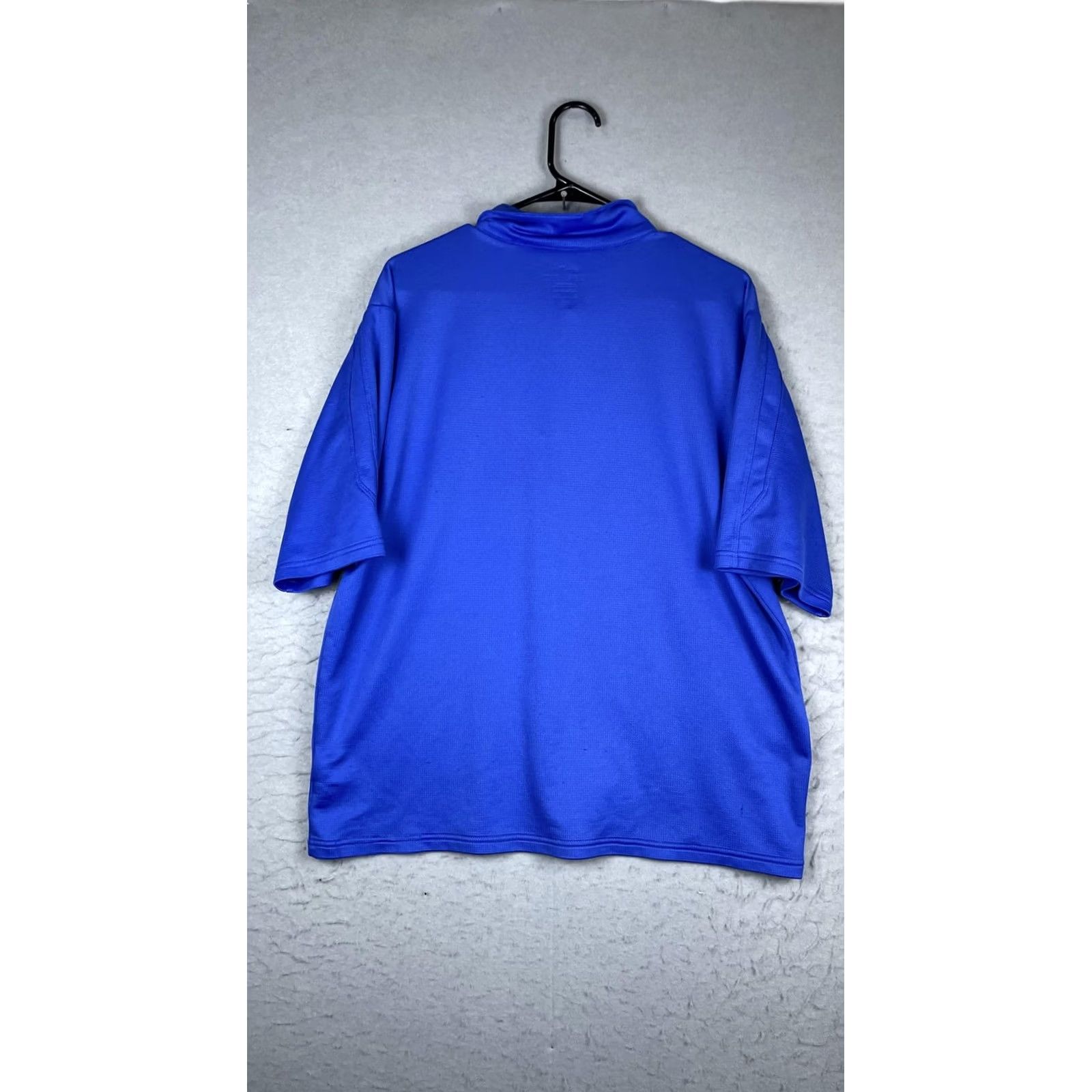 Nike Nike Dri-FIT Polo Shirt Mens XL Blue Solid Golf Short Sleeve Shirt Mens XL Blue Nike Dri-FIT Polo Size US XL / EU 56 / 4 - 7 Thumbnail