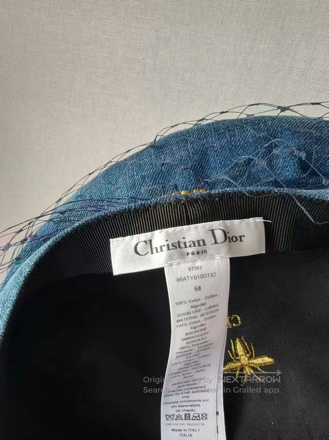 Dior Dior Beret. Size ONE SIZE - 2 Thumbnail