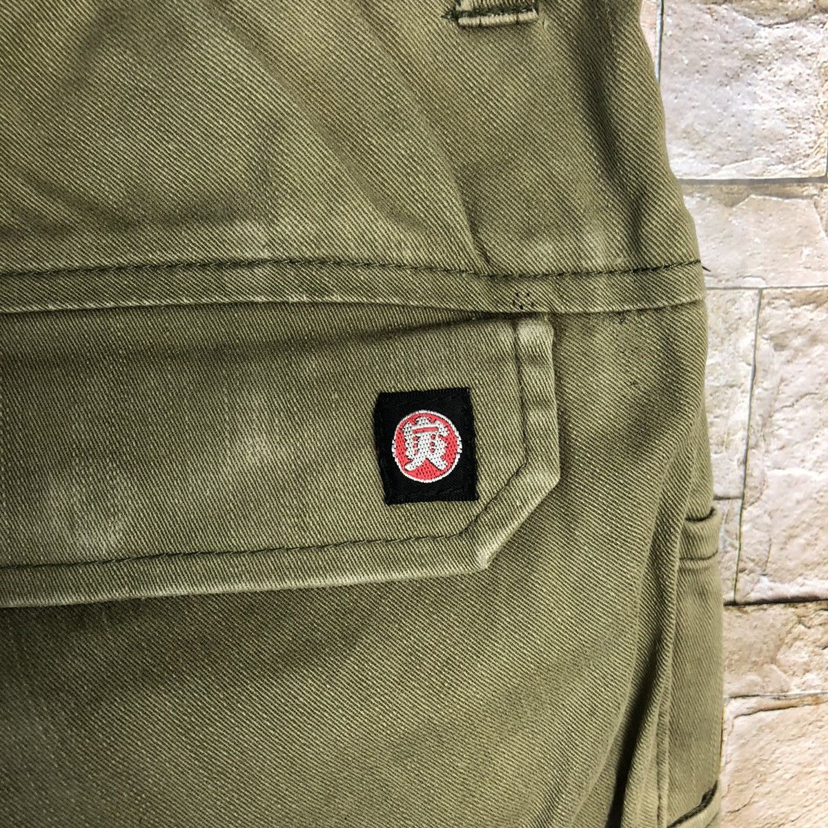 Japanese Brand Japan vintage faded Green utility Cargo Pants #A125 Size US 30 / EU 46 - 17 Thumbnail