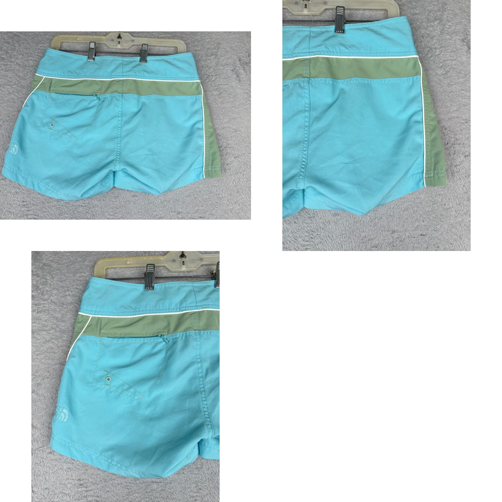 The North Face The North Face Swim Trunks Women 6 Blue Green Boardshort 4" 100% Polyester Beach Size ONE SIZE - 9 Thumbnail