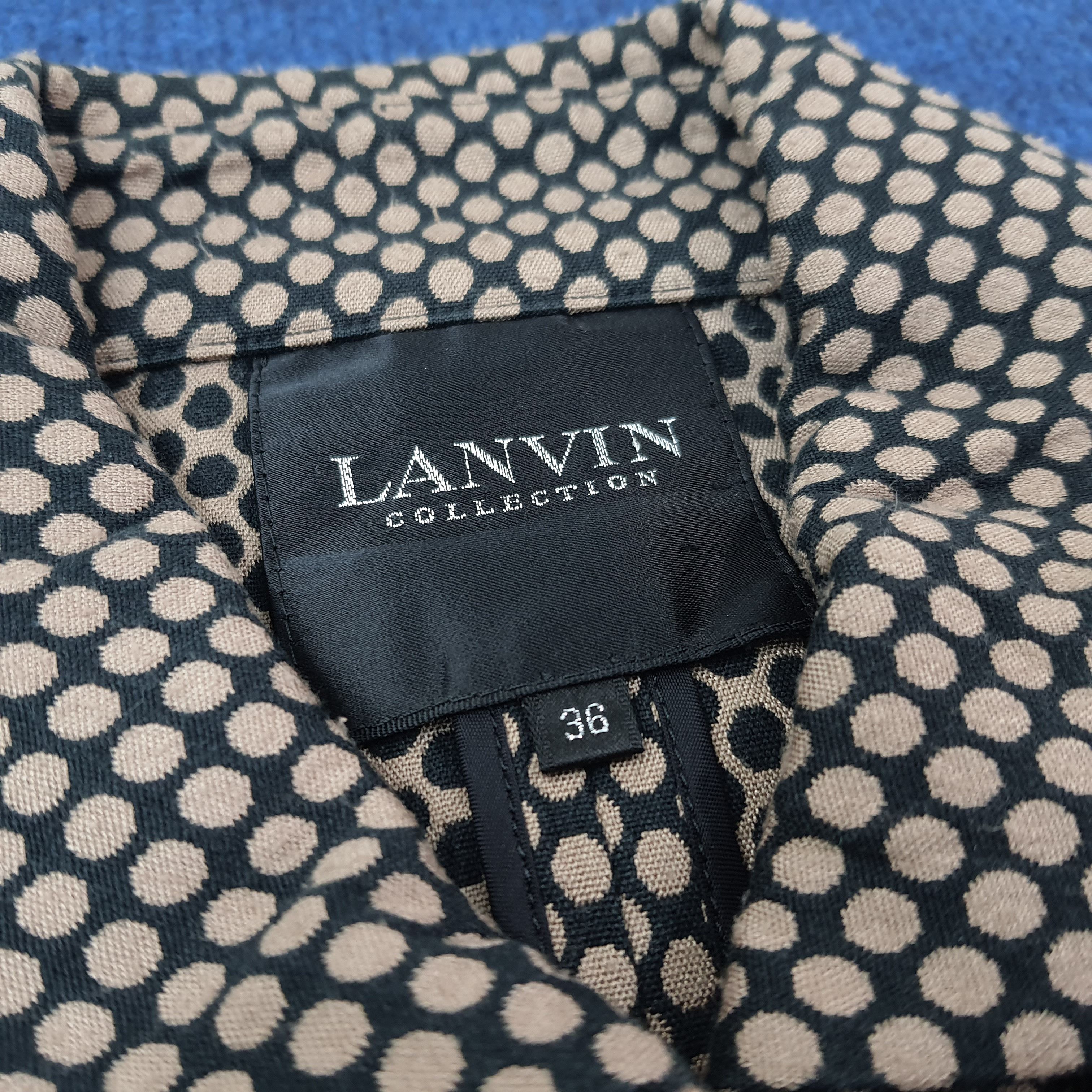 Lanvin Vintage Lanvin Blazer Jacket C255N22 Size XS / US 0-2 / IT 36-38 - 3 Thumbnail