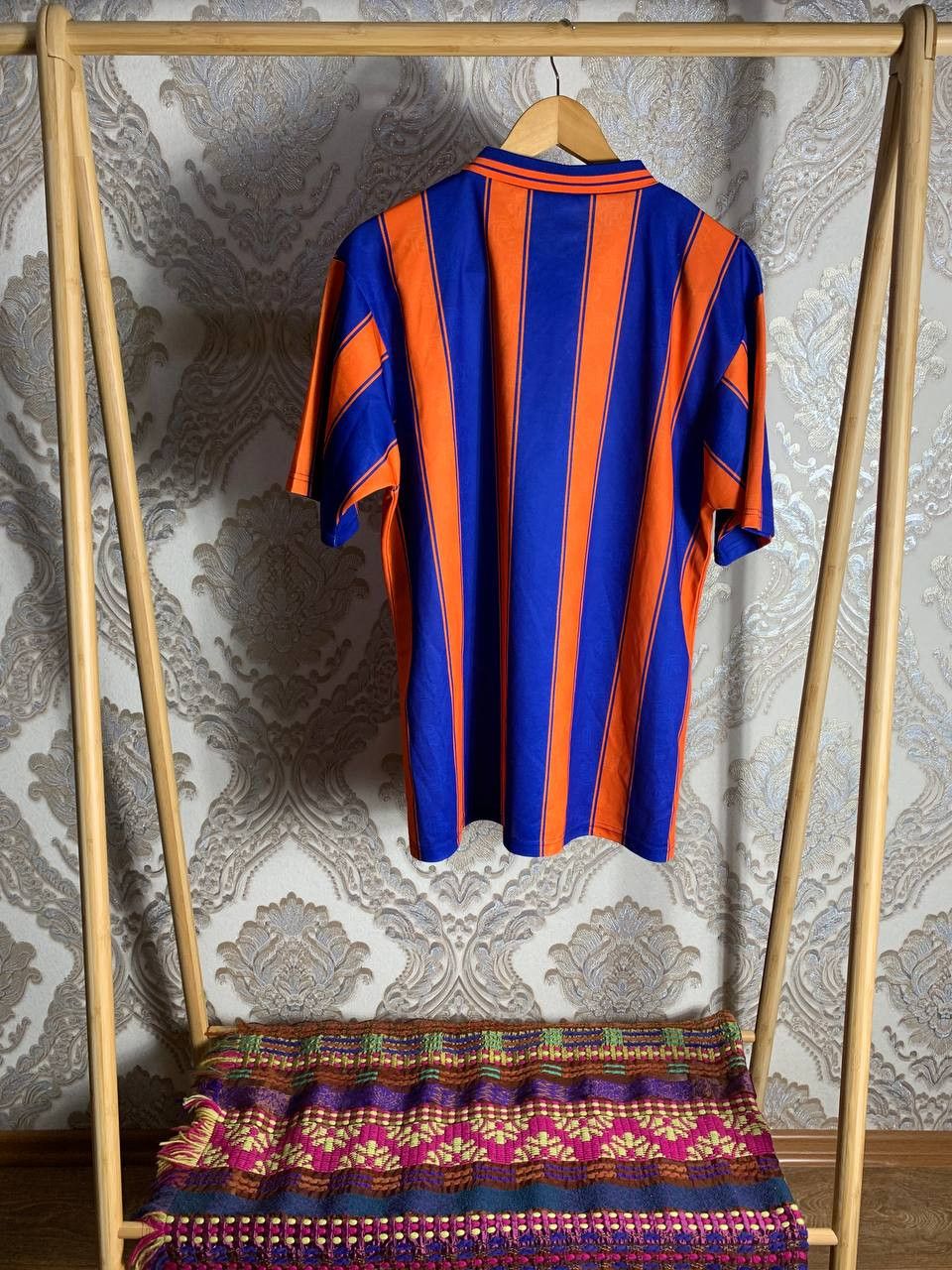 Vintage Very Rare Adidas FC Rangers Scotland Soccer Jersey Retro 90s Size US XL / EU 56 / 4 - 5 Thumbnail