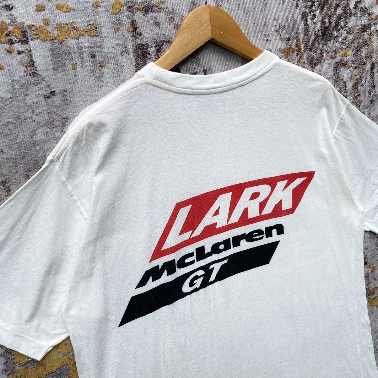 Vintage Vintage Lark McLaren GT Racing Supercar Shirt McLaren Size US M / EU 48-50 / 2 - 7 Thumbnail