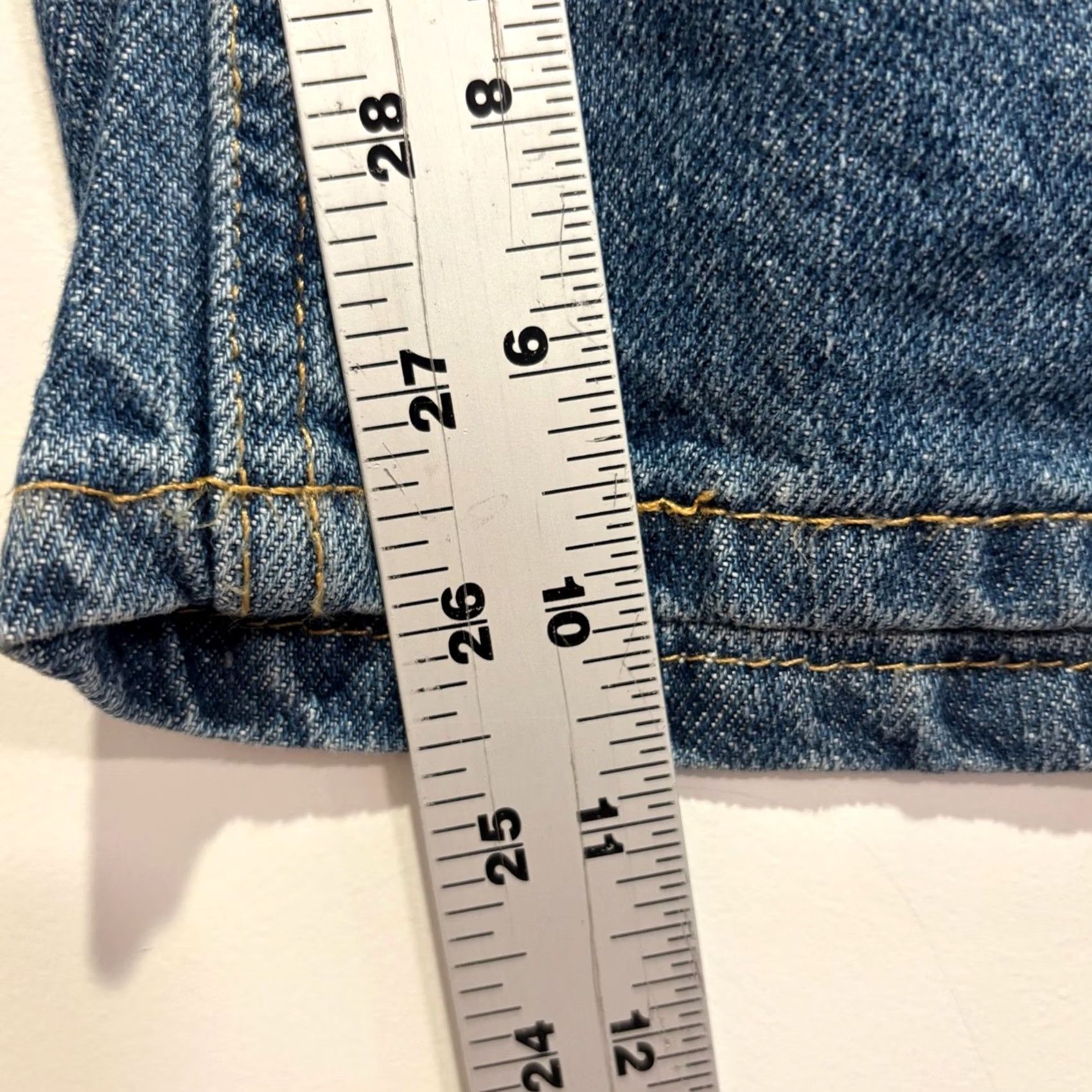 Levi's Levi's Mens 550 Relaxed Fit Denim Shorts 38 Blue Medium Wash Jean Shorts Size US 38 / EU 54 - 6 Thumbnail