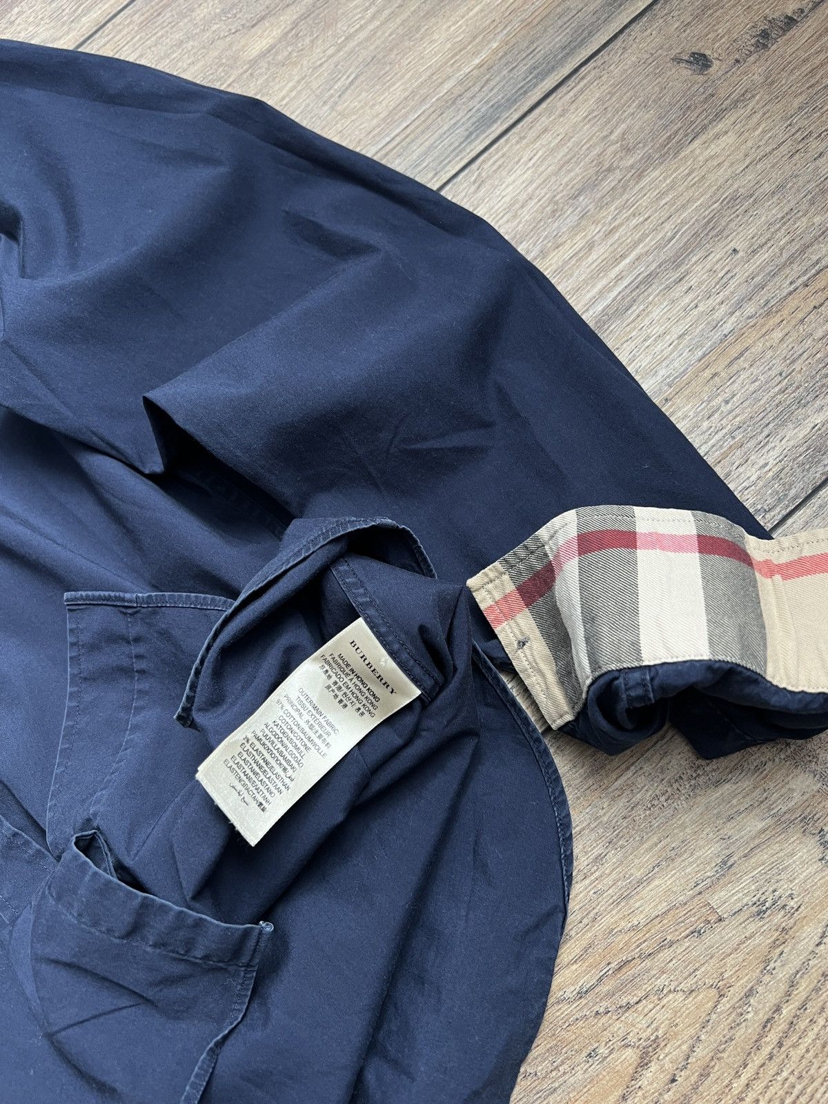 Burberry Classic Burberry Collared Dress Shirt Size US S / EU 44-46 / 1 - 4 Thumbnail