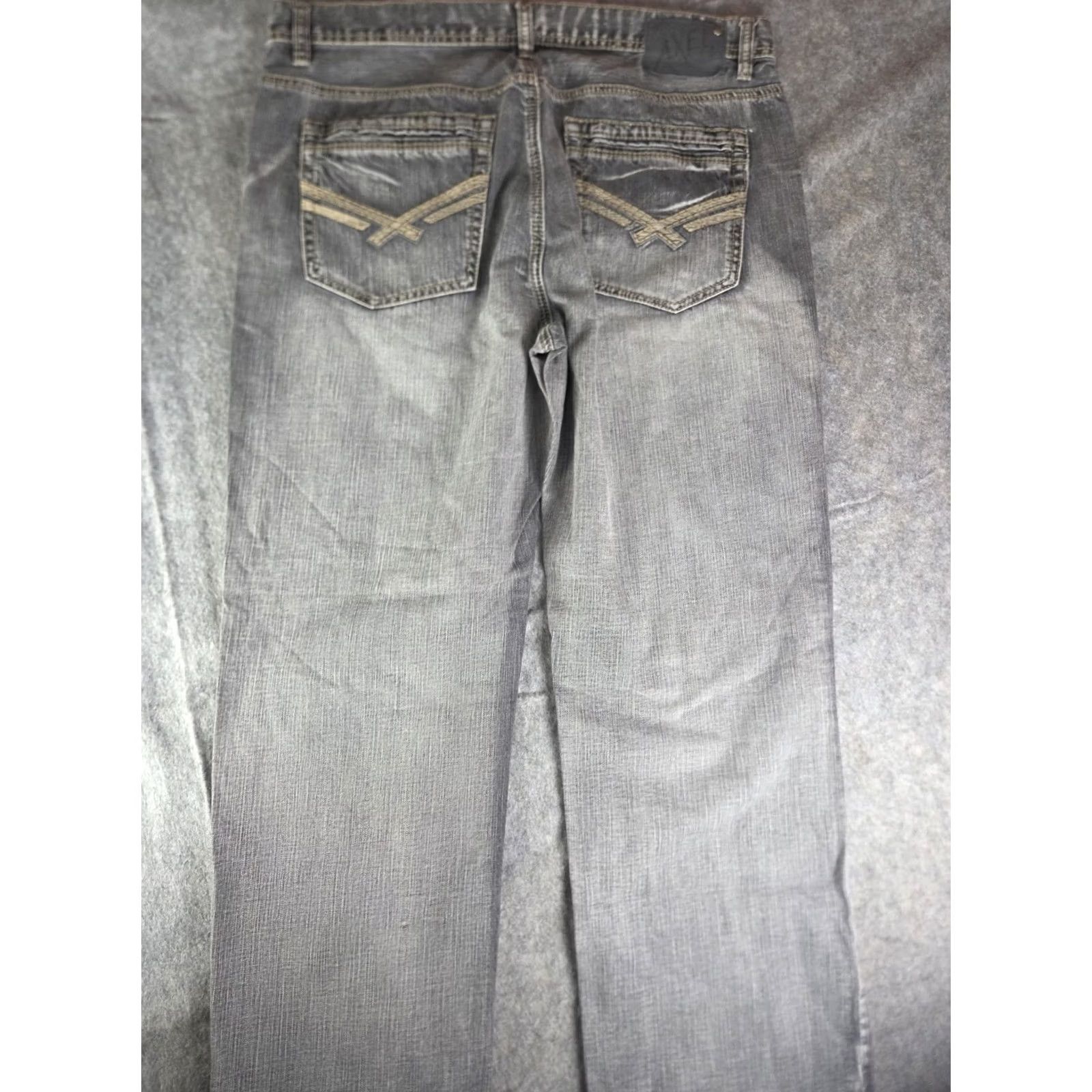Denime TK Axel Jeans Mens 38x32 Denim Blue Relaxed Straight 90s Grunge Band City Hip Hop Punk Logo 5-Pocket USA Jeans Size US 38 / EU 54 - 3 Thumbnail