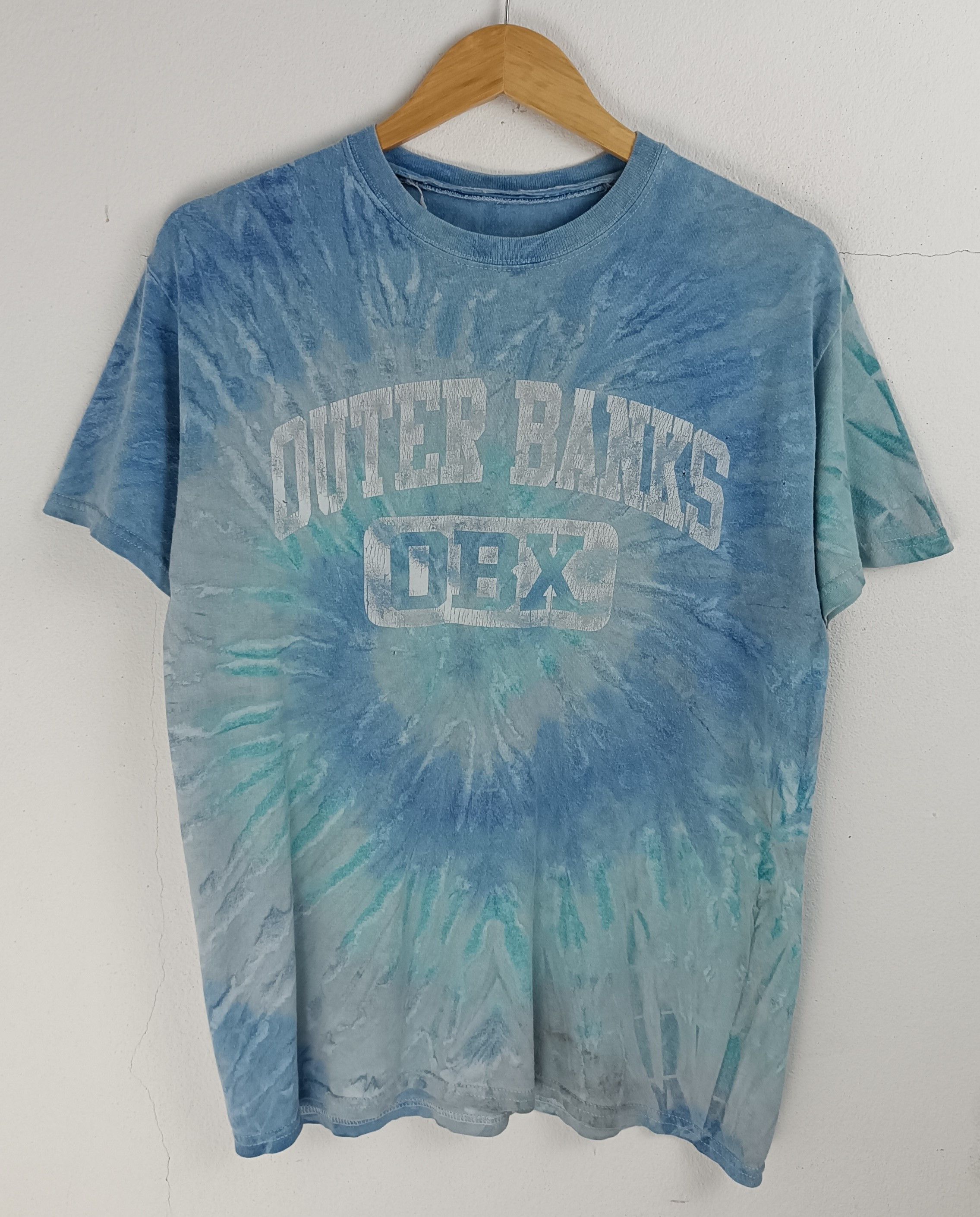 Vintage THRASHED FADED VINTAGE OUTER BANKS NETFLIX stranger things Size US M / EU 48-50 / 2 - 3 Thumbnail