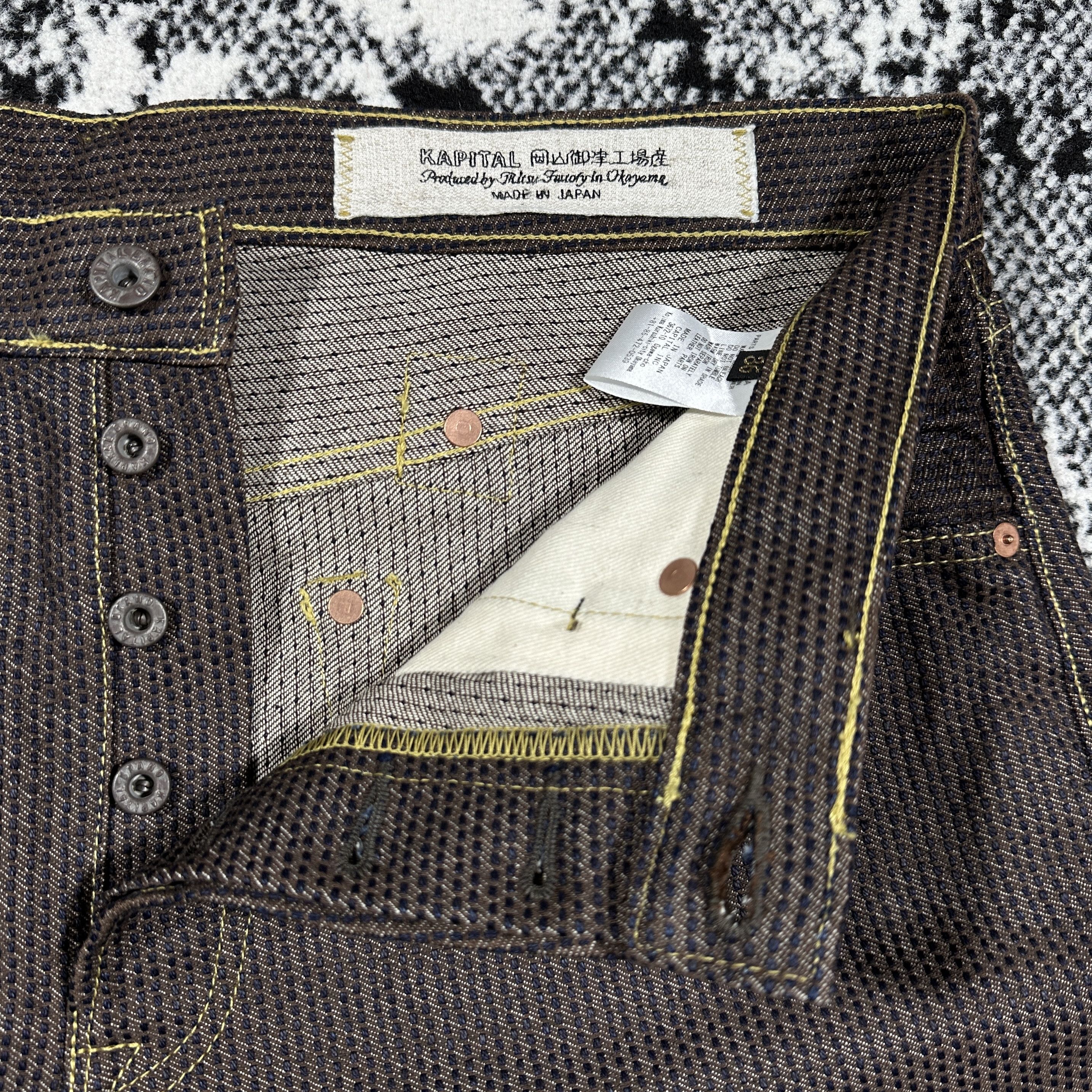 Kapital KAPITAL CENTURY DENIM 5P MONKEY CISCO JEANS Size US 36 / EU 52 - 9 Thumbnail