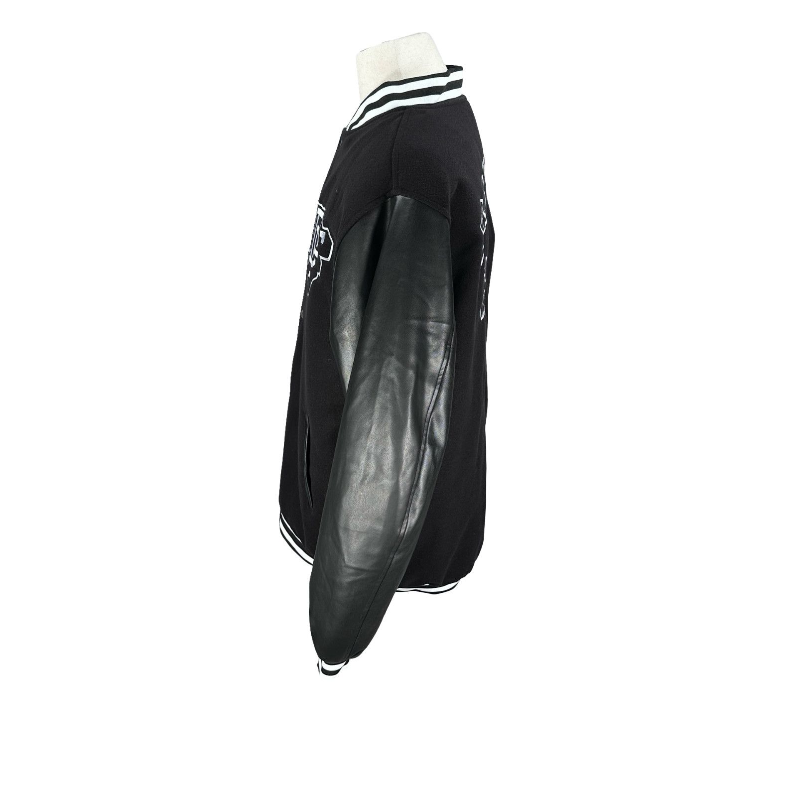 Dixxon Dixxon Flannel Redefined Varsity Jacket Men XL Black Pocket Size US XL / EU 56 / 4 - 4 Thumbnail