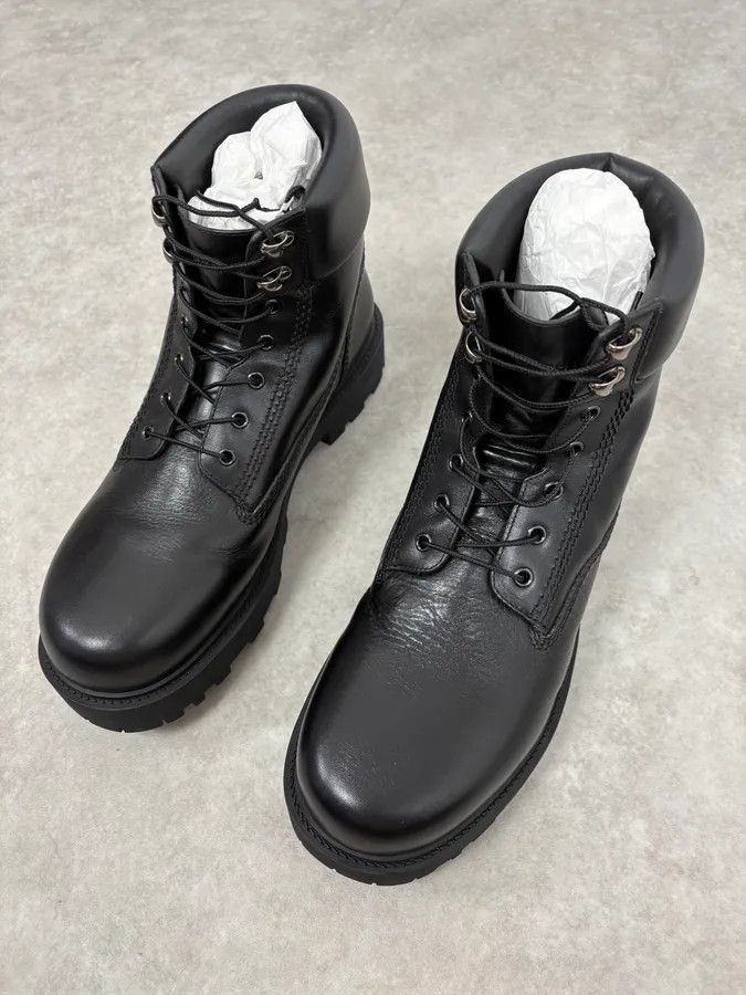 Givenchy Givenchy 4G Storm Calf Leather Black Lace Up Boots Size US 12 / EU 45 - 3 Thumbnail