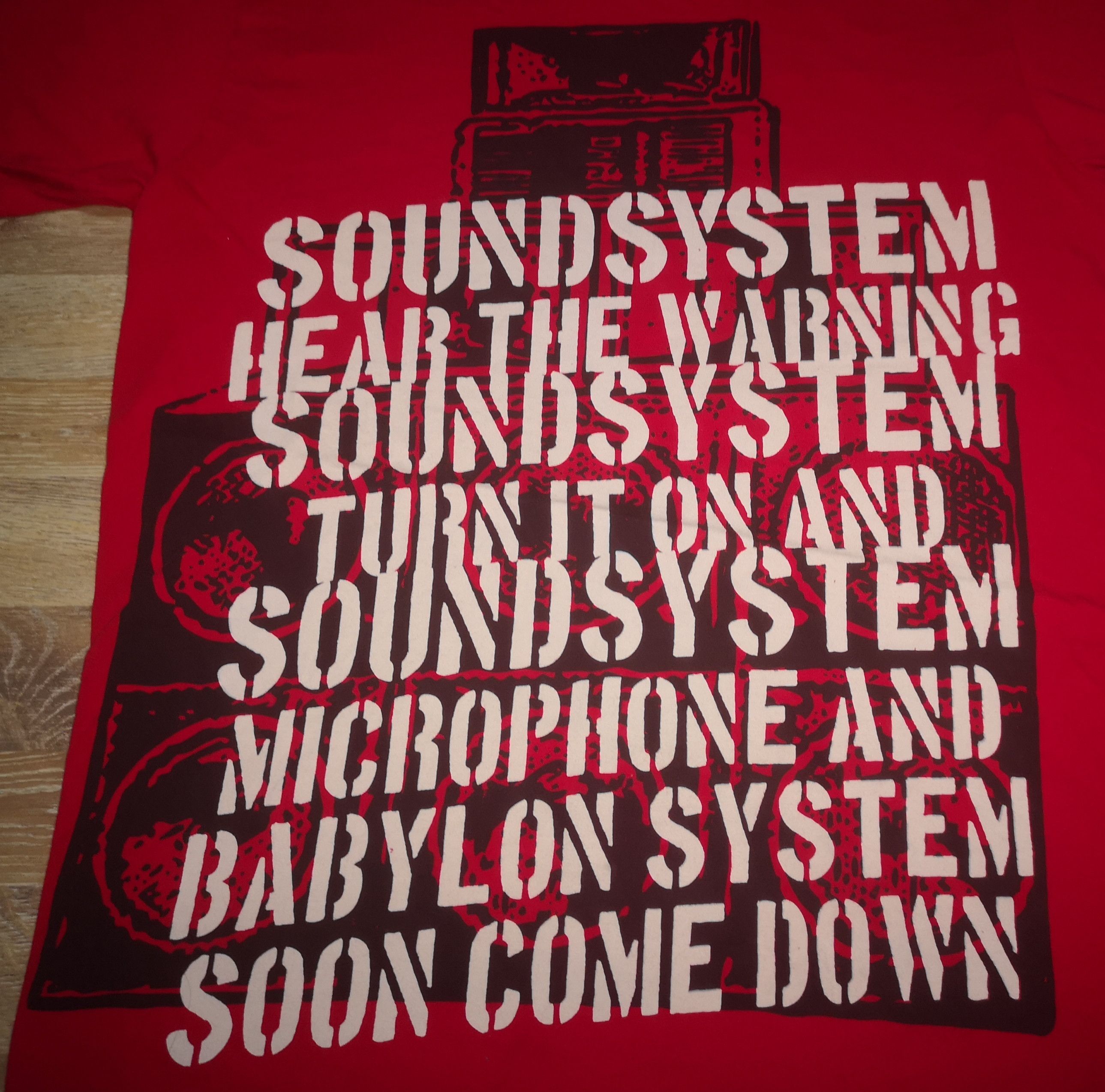 Band Tees × Rap Tees × Vintage Vintage Michael Feranti and Spearhead Soundsytem Promo Shirt Size US L / EU 52-54 / 3 - 8 Thumbnail