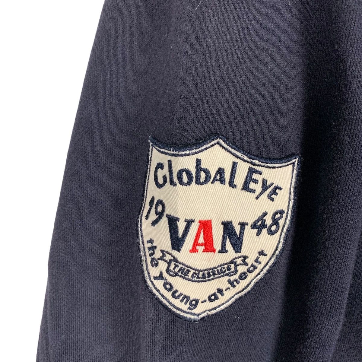 Japanese Brand VAN JAC Fleece Lined Zipper Hoodies Sweatshirt #0904-C40 Size US M / EU 48-50 / 2 - 18 Thumbnail