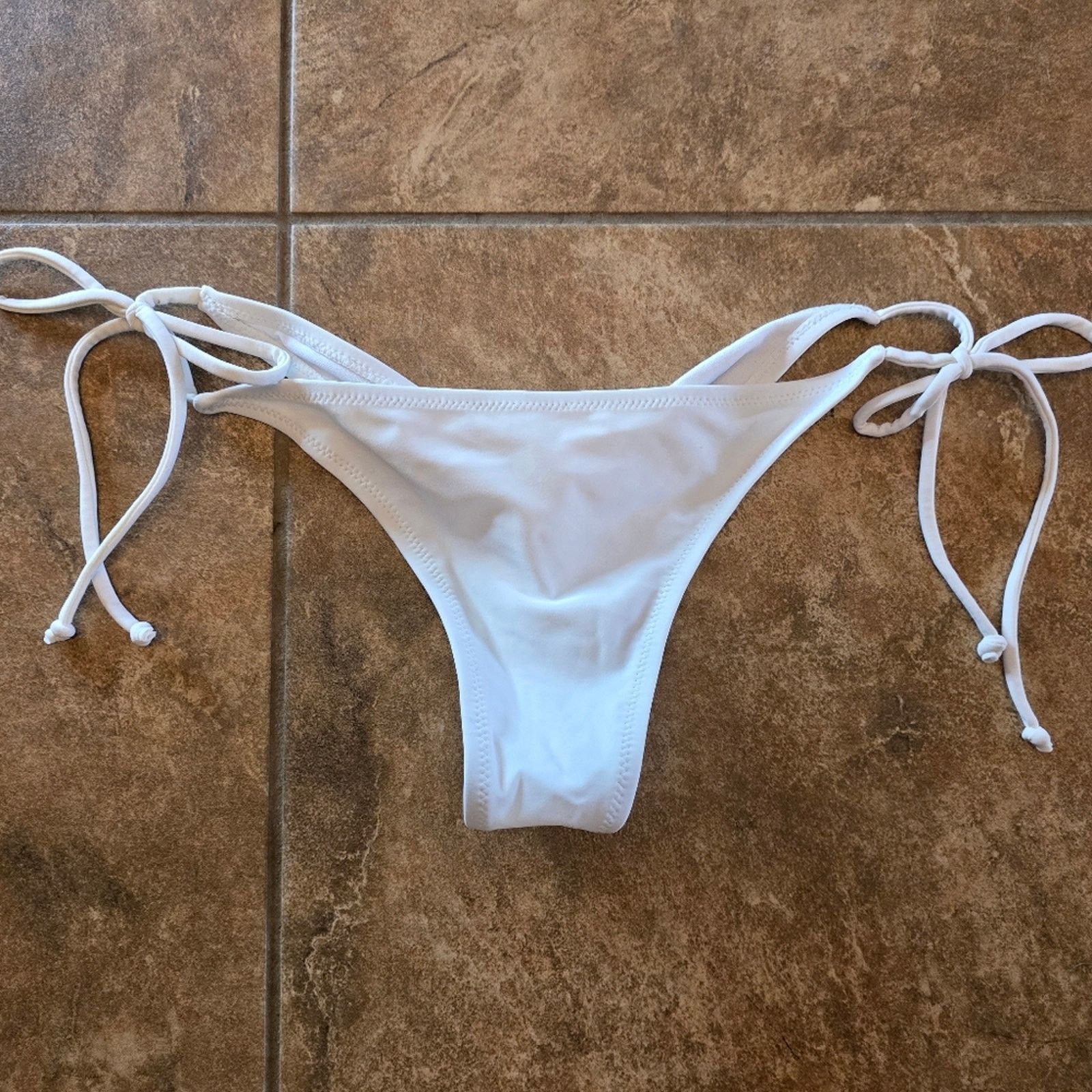 Other White Water | FYS | Ibiza Itty Bitty Micro Bikini Bottoms Size ONE SIZE - 1 Thumbnail