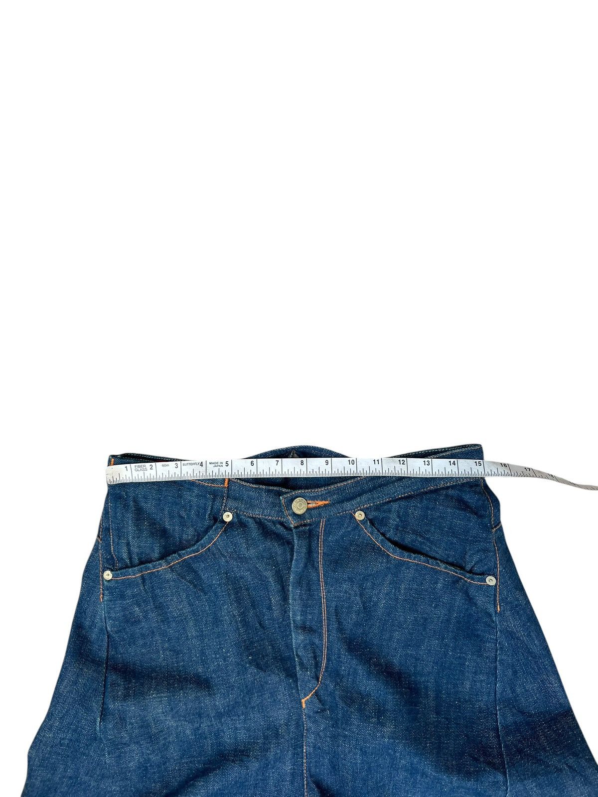Levi's Vintage 2000 Levi’s Red Super Wide Hakama Denim Pant Size US 29 - 2 Thumbnail