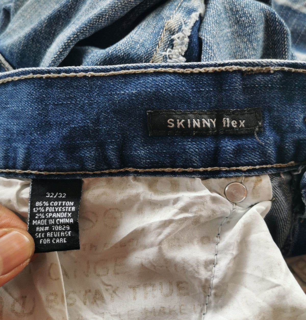Seditionaries Black Premium Distressed Zipper Biker Denim Size US 32 / EU 48 - 9 Thumbnail