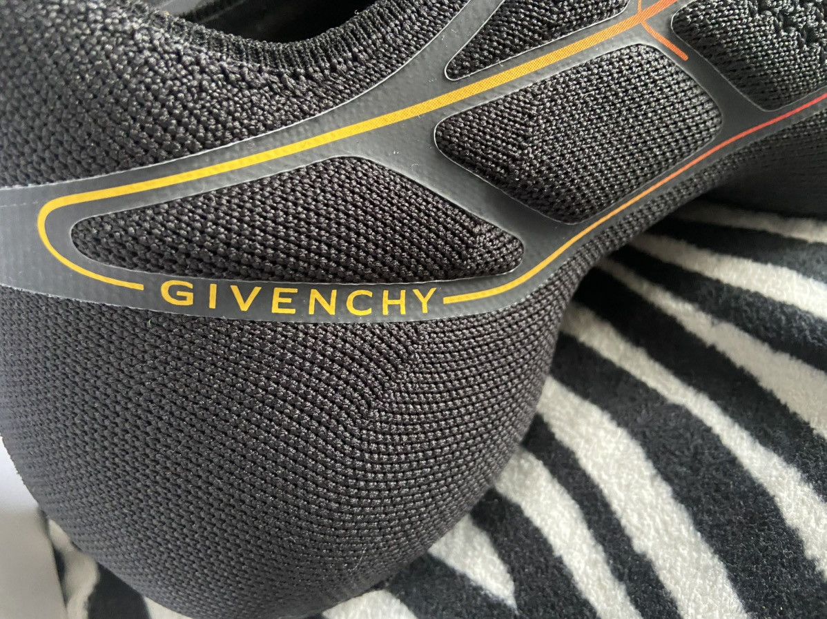 Givenchy Givenchy TK-360 Slip-On Sneakers — Black / Red & Yellow Size US 7 / IT 37 - 7 Thumbnail