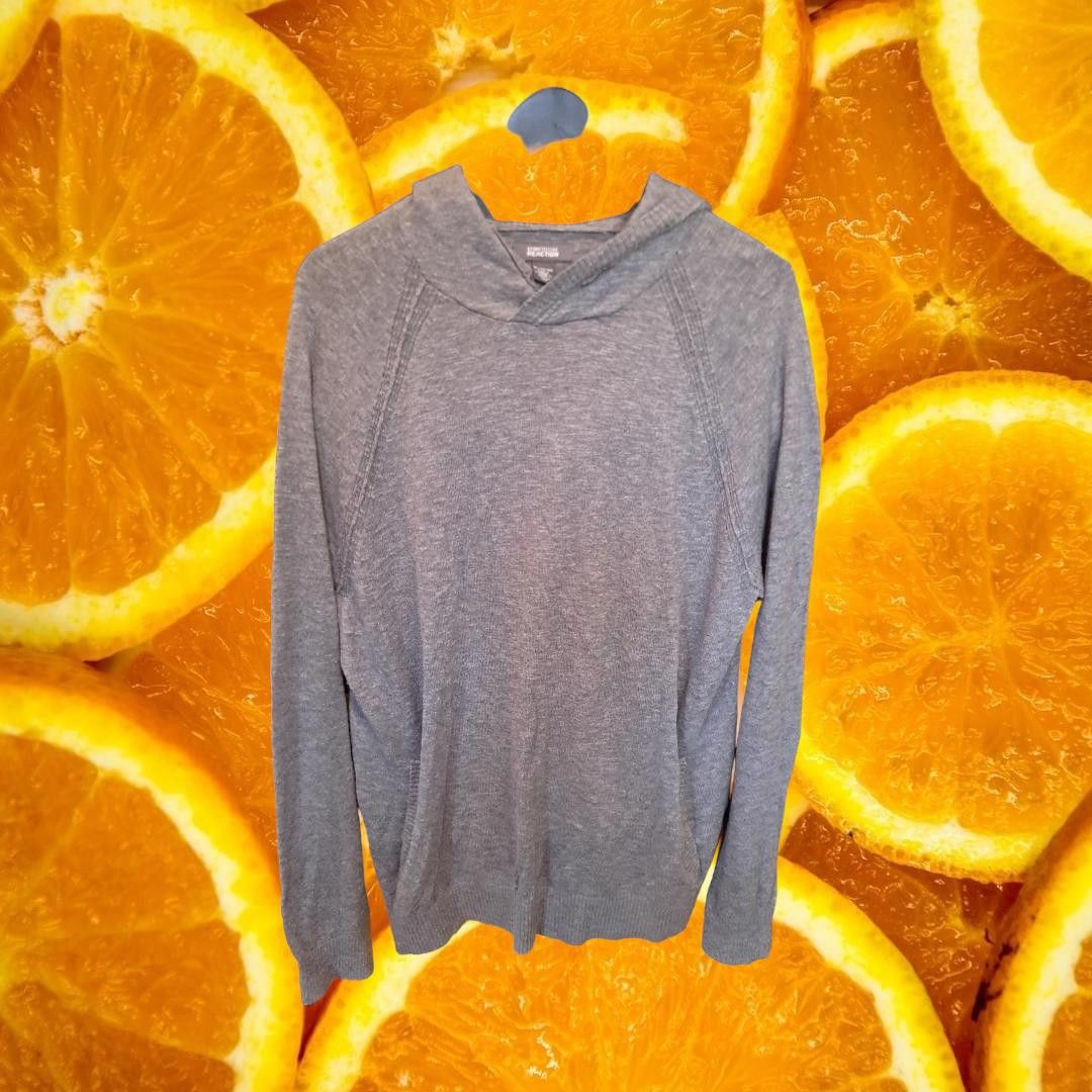Other Kenneth Cole Reaction Hooded Gray Sweater Size XL Size US XL / EU 56 / 4 - 1 Thumbnail