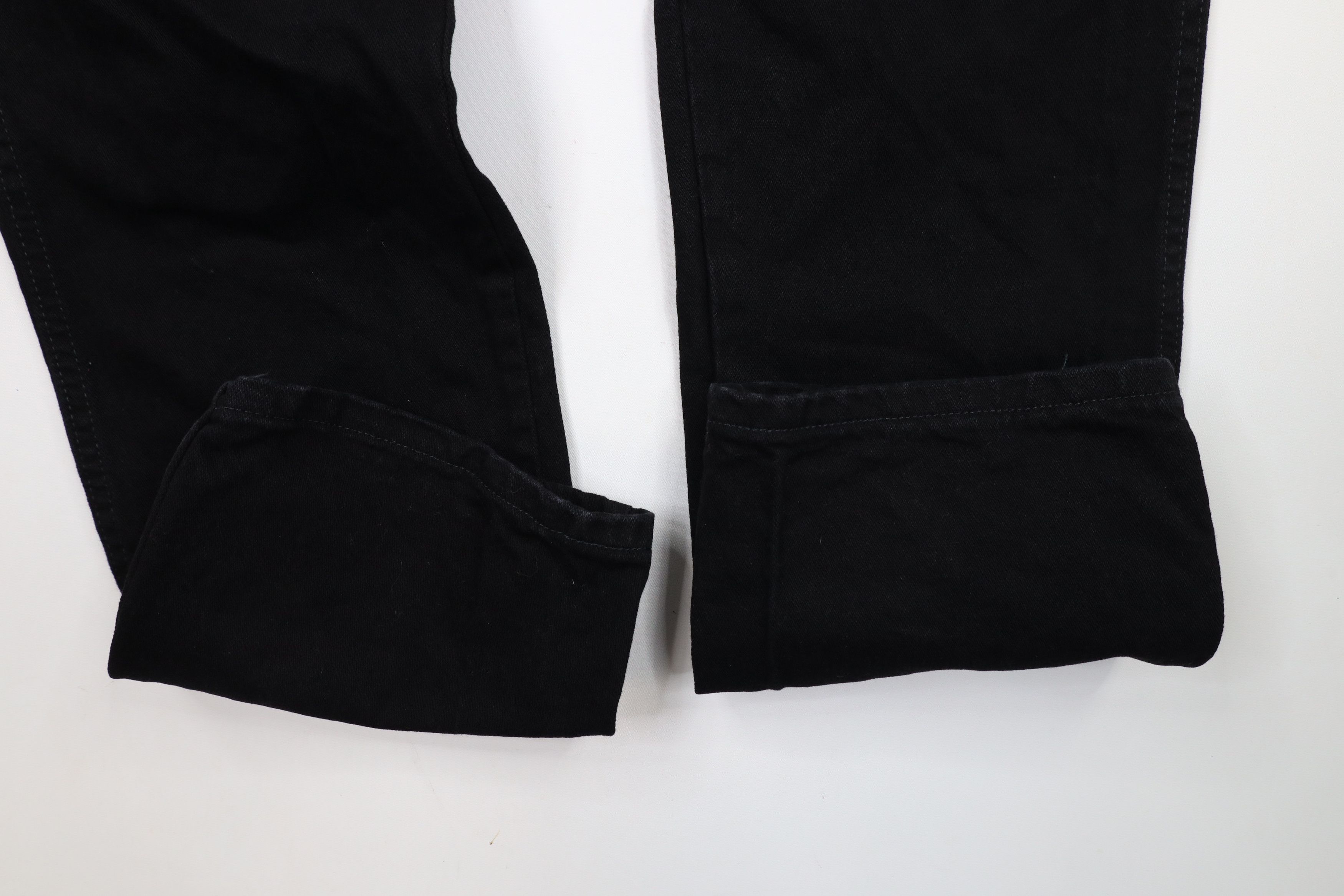 Vintage × Wrangler Vintage Wrangler Straight Leg Denim Jeans Black Cotton Size US 36 / EU 52 - 5 Thumbnail