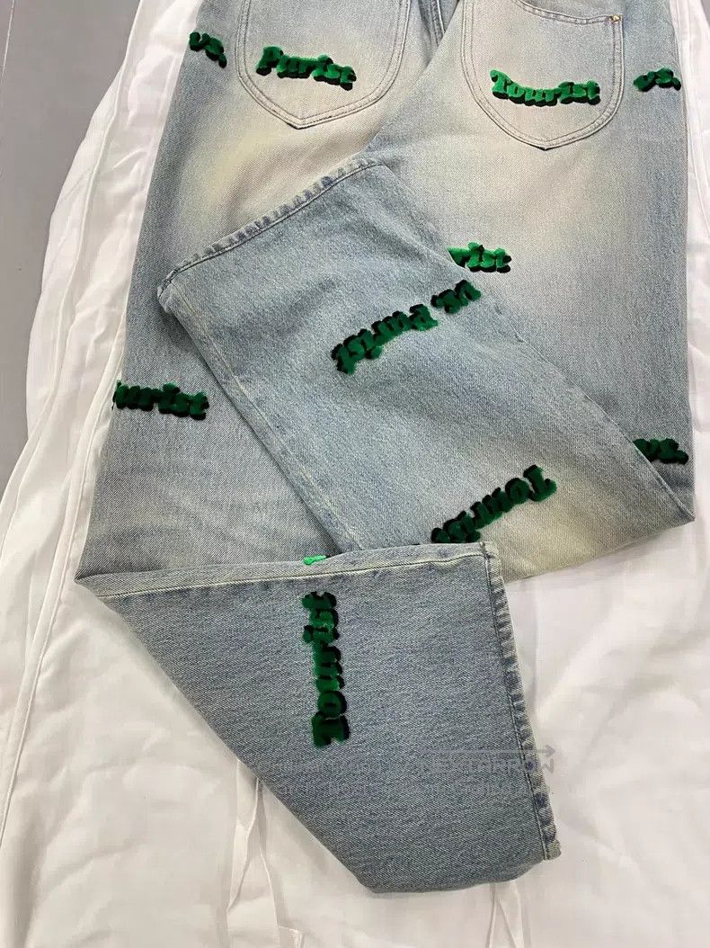 Louis Vuitton Louis Vuitton Classic graphic print jeans Size US 30 / EU 46 - 5 Thumbnail