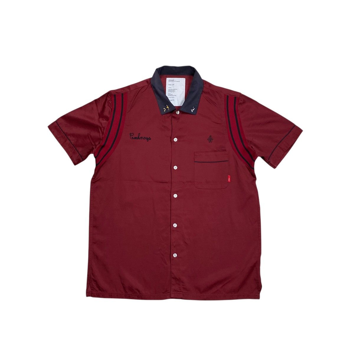 Wtaps WTAPS Work Raco Twill Bowling Shirts Size US M / EU 48-50 / 2 - 2 Thumbnail
