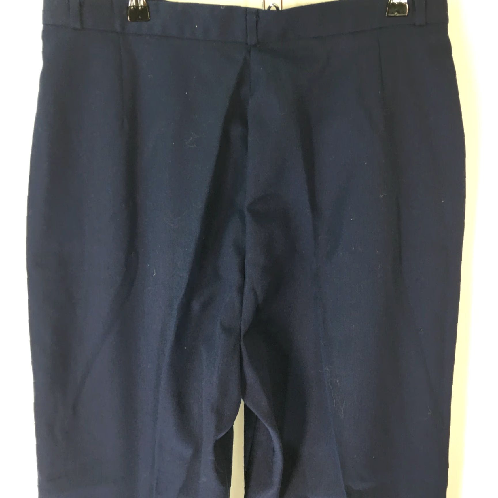 Vintage Lord Isaacs Sport Women's Dress Pants Regular High Rise Blue Size 24" / US 00 / IT 34 - 3 Thumbnail