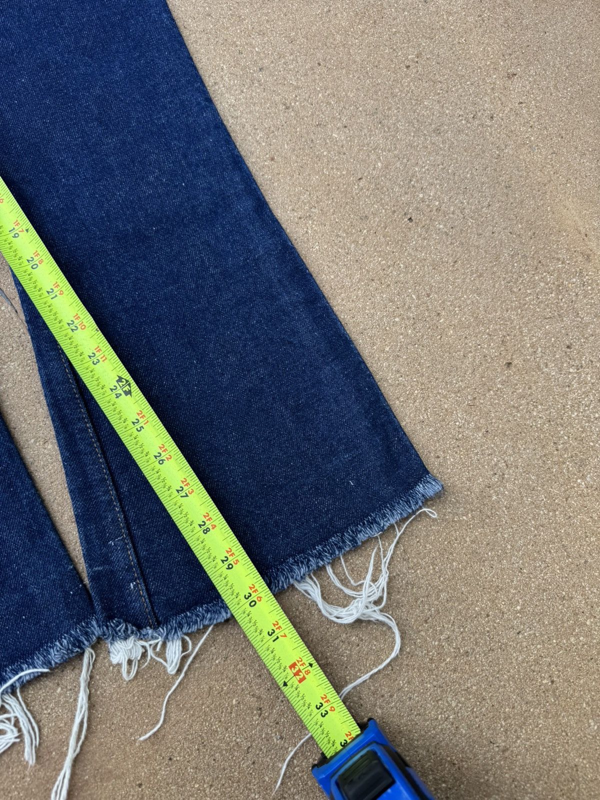 Levi's Vtg 70’s Levi’s 646 Orange Tab Bellbottom Flare Jeans 27x30 Size 27" / US 4 / IT 40 - 10 Thumbnail