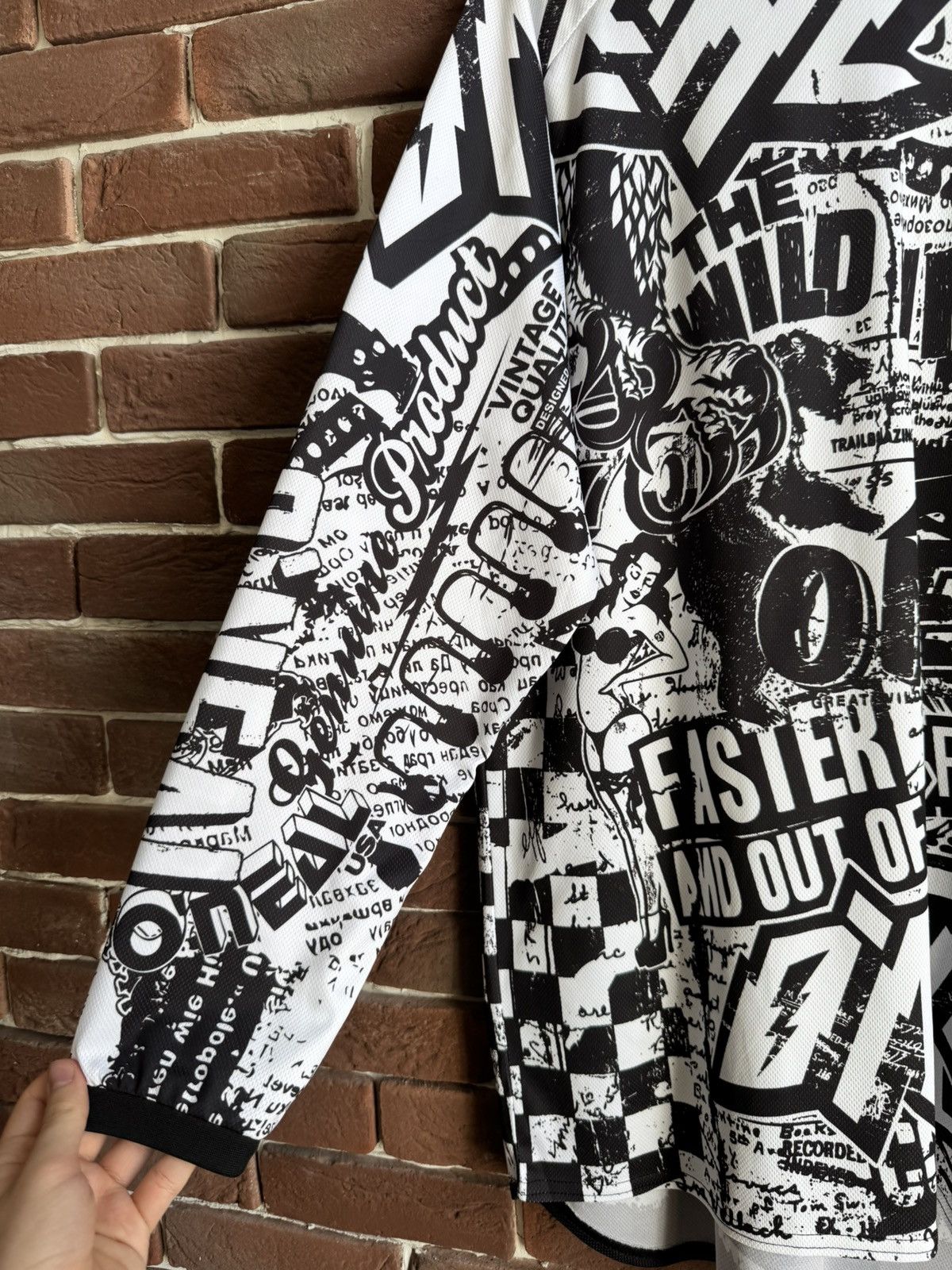 O'Neill O’Neal Motocross AOP Jersey Element Punk Rock Racing Rare Size US XL / EU 56 / 4 - 7 Thumbnail